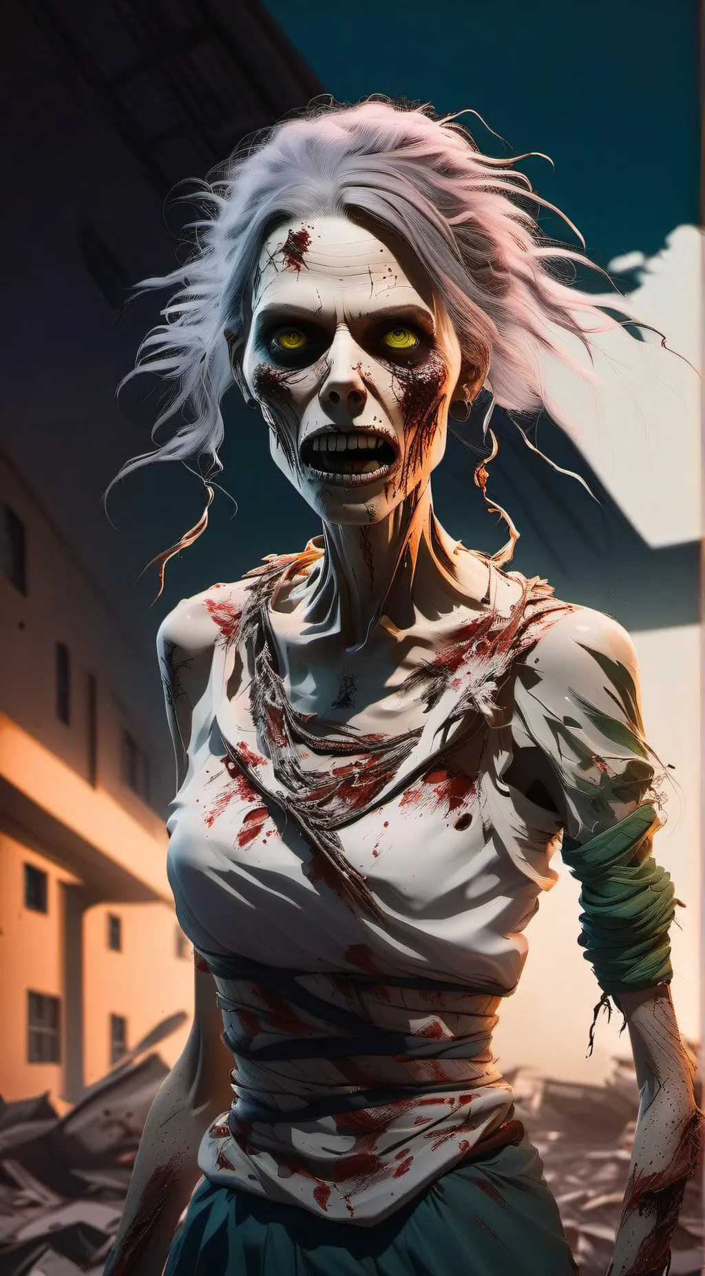 ai character: Patient Five background