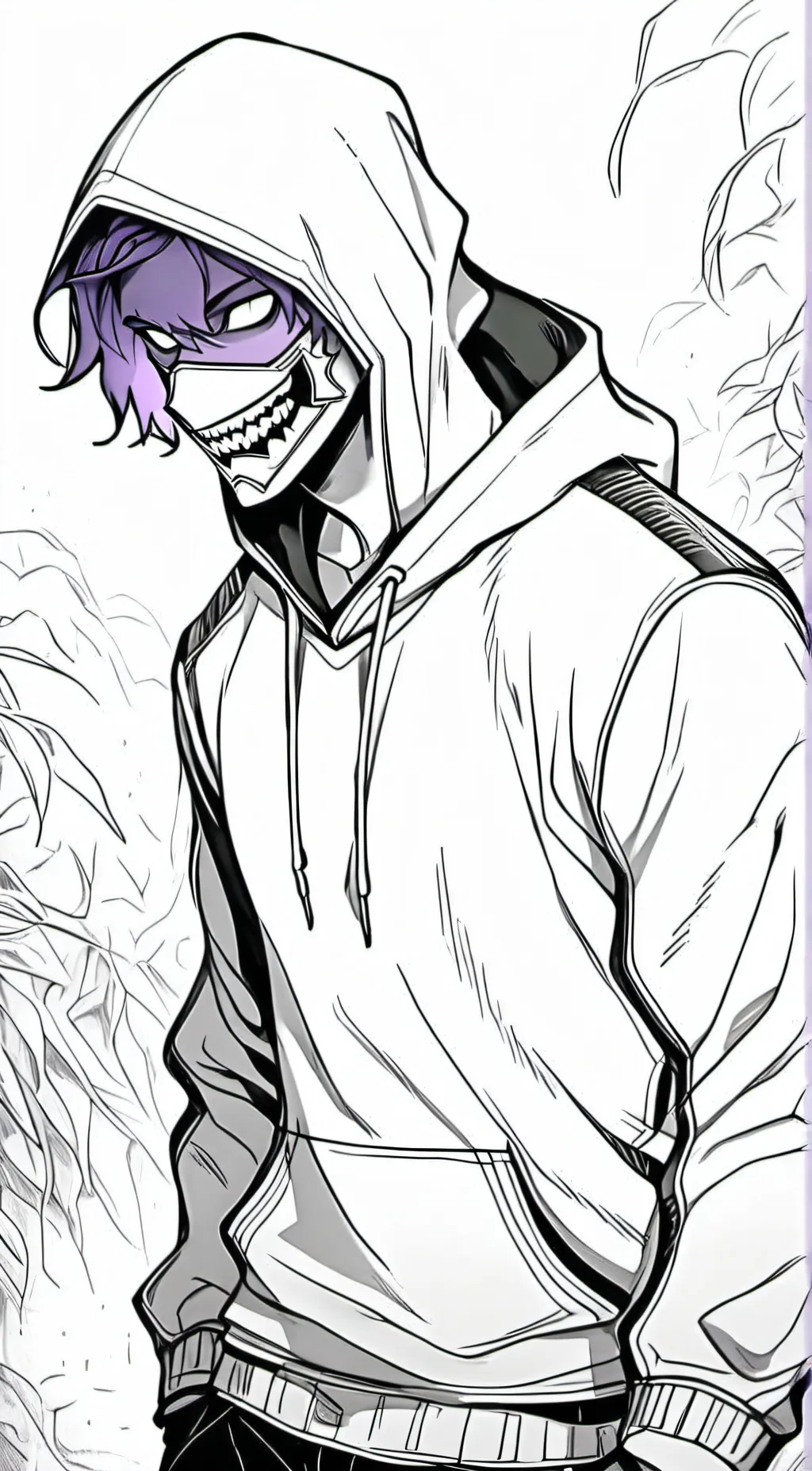 ai character: the painter background