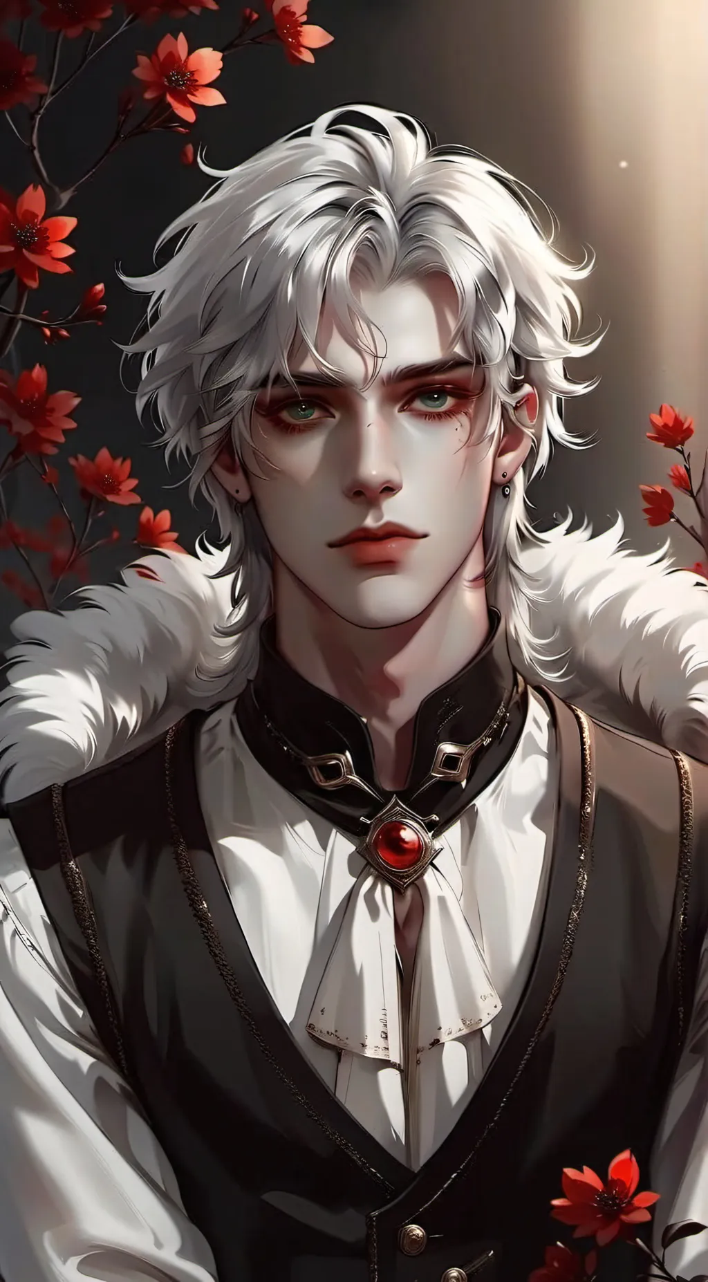 ai character: Pierre  background