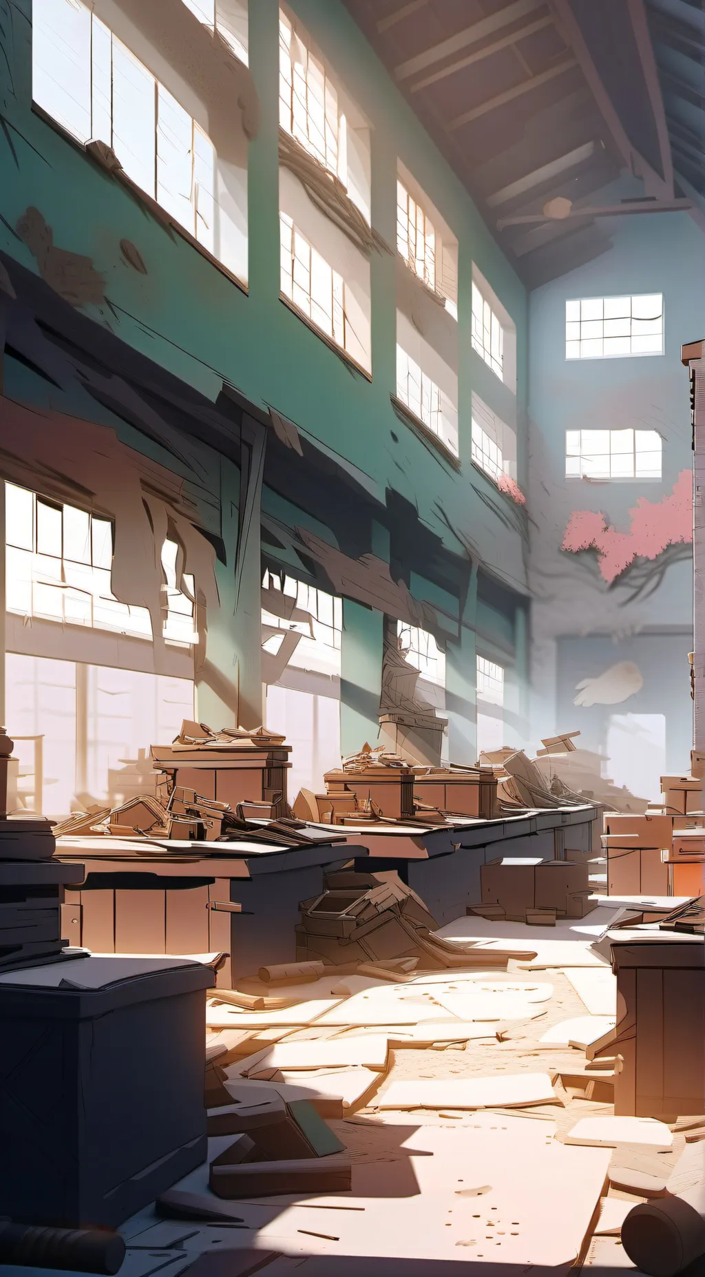 ai character: Smiling critters background