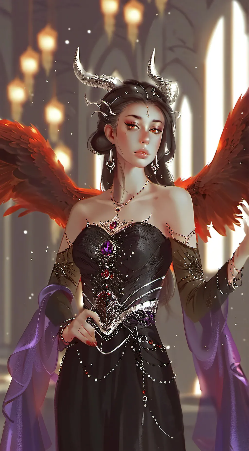 ai character: Nyx background