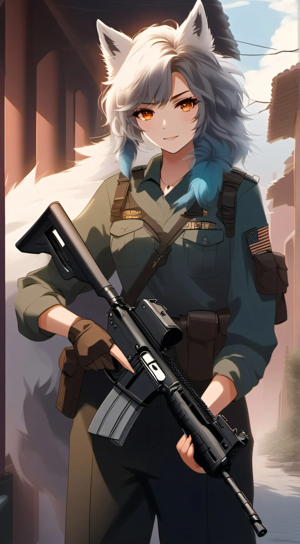 ai character: Evelyn background