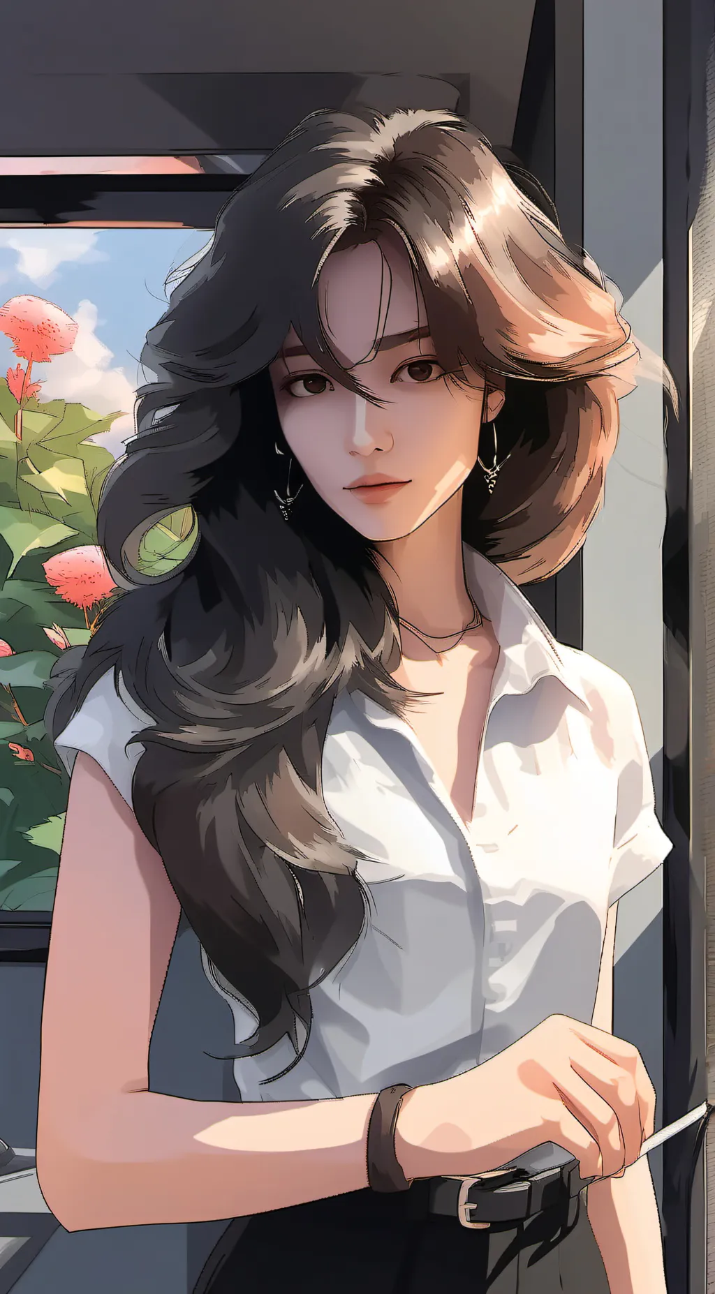 ai character: Ari Abdul  background