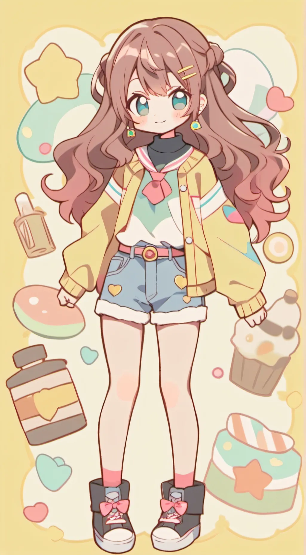 ai character: Mia background