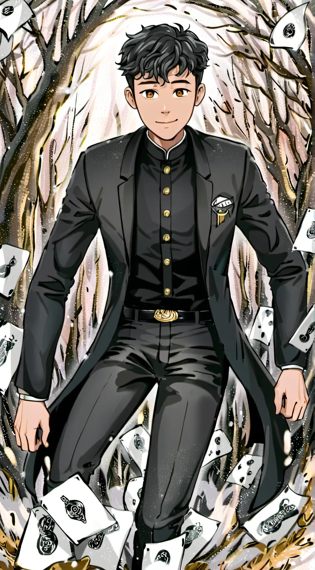 ai character: Levi background