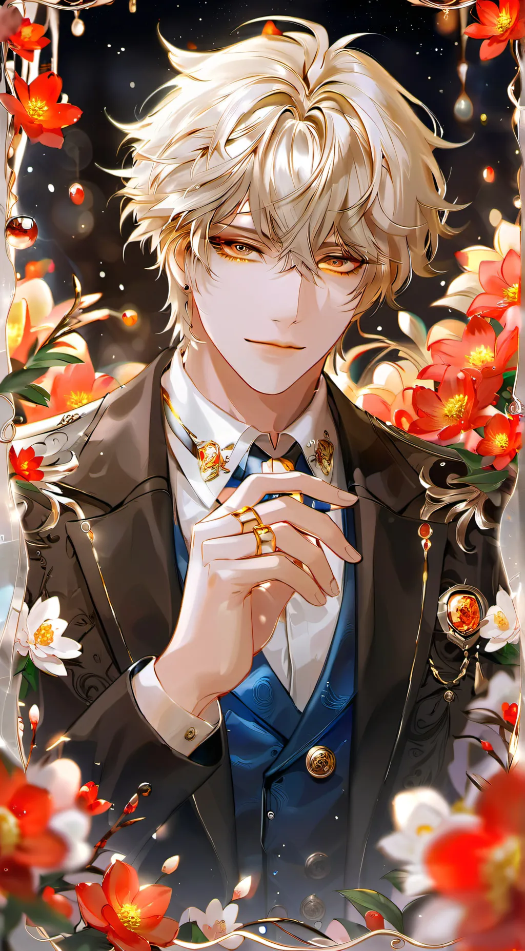 ai character: John Dover  background