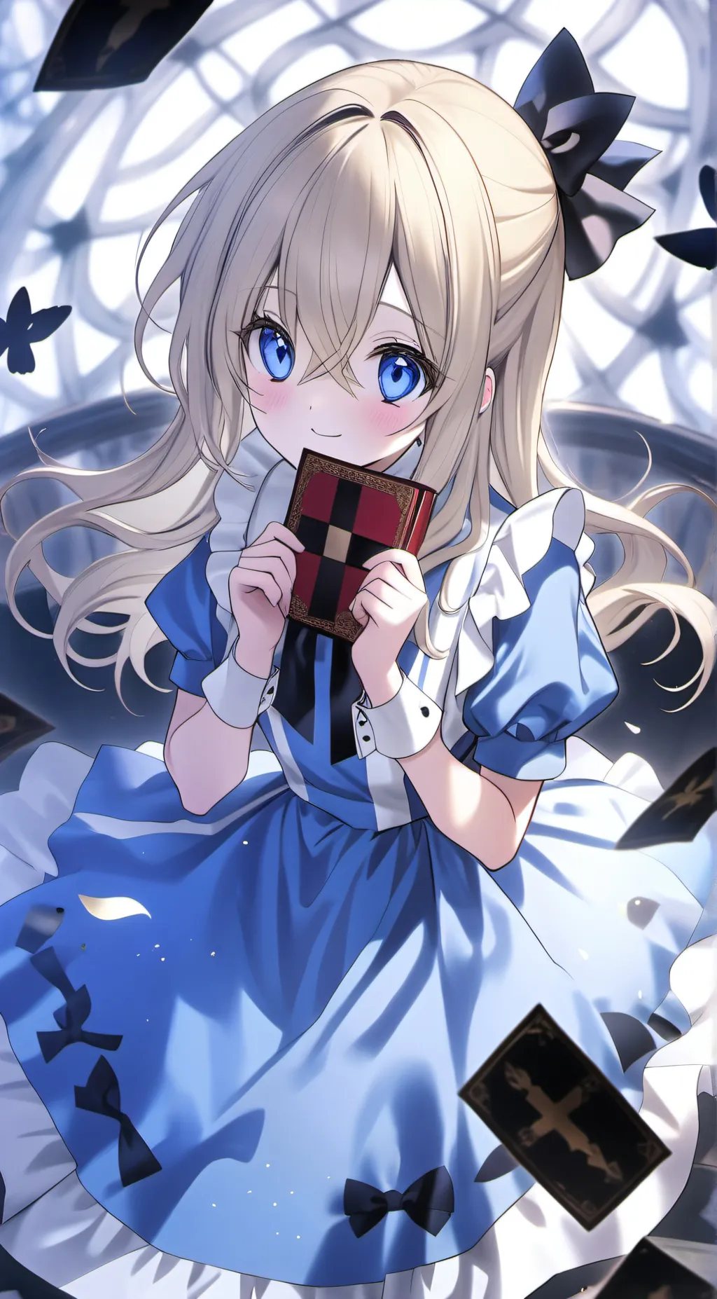 ai character: Alice Wonder background