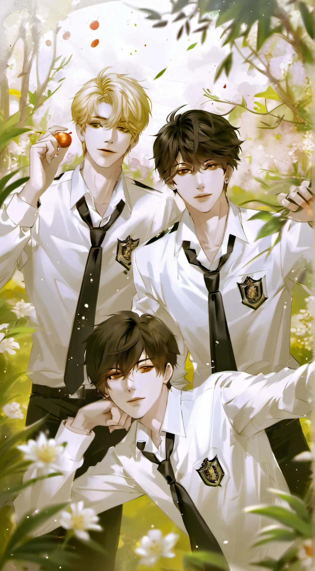 ai character: Cole aiden and Leo background