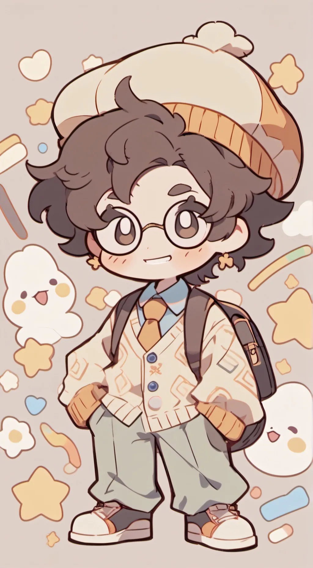 ai character: DOGDAY! background