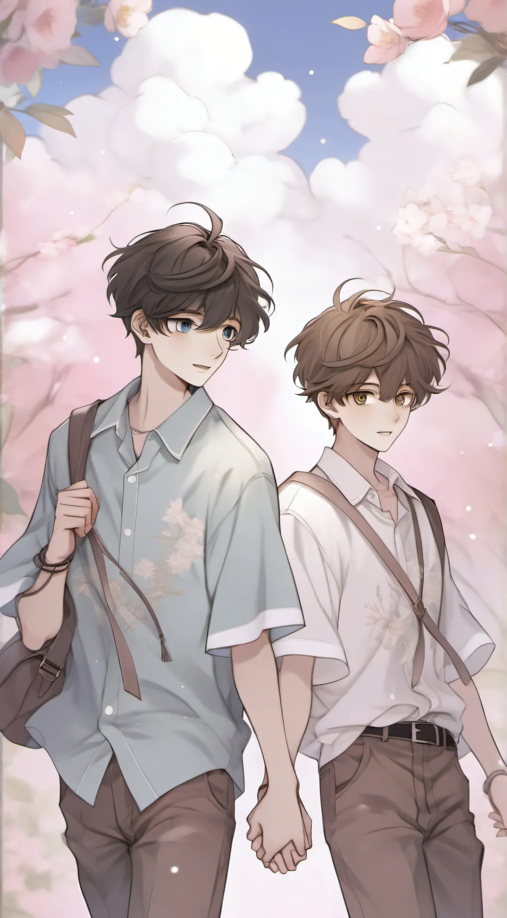 ai character: Byler background