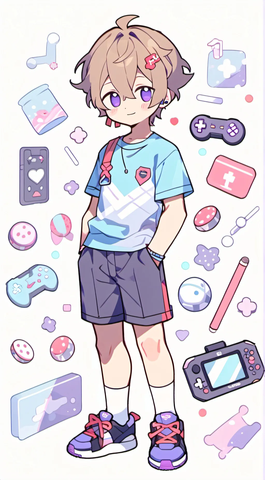 ai character: Chris background