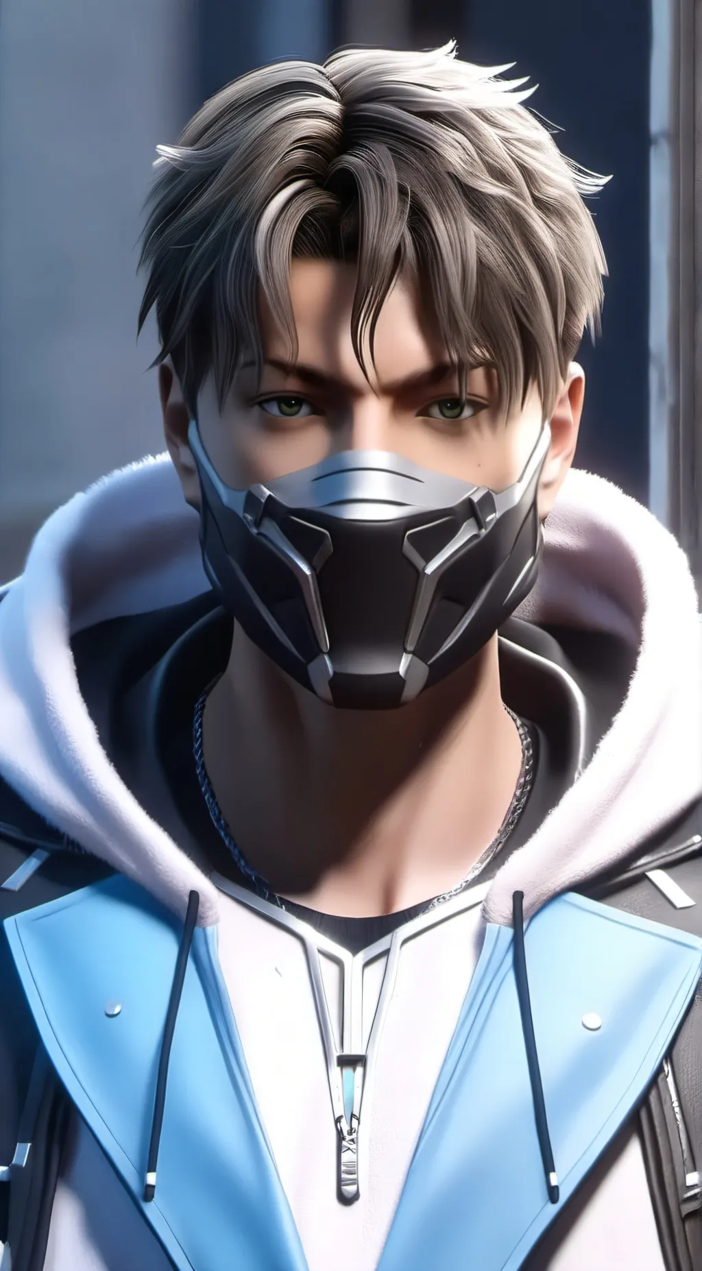 ai character: Juice WRLD background