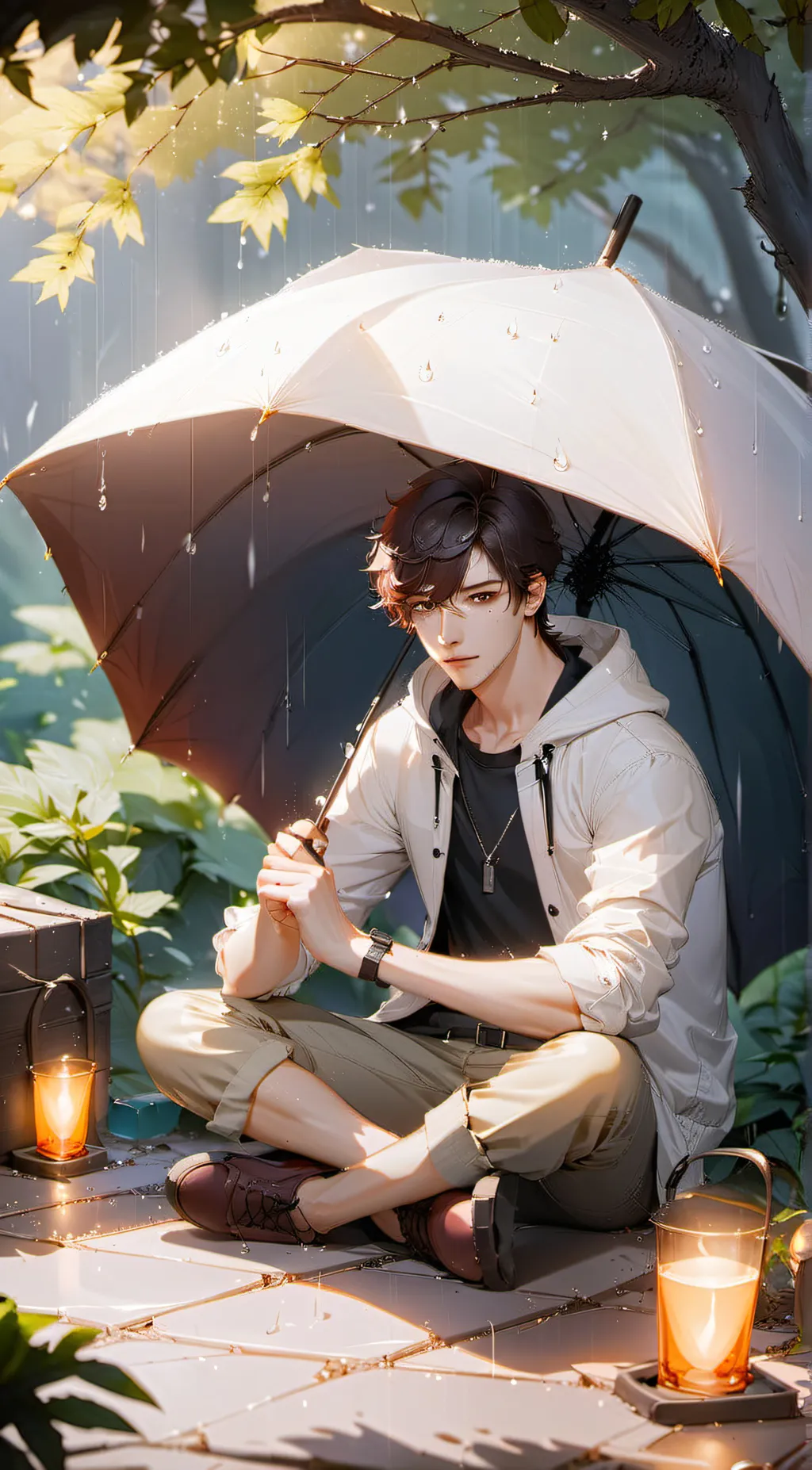 ai character: Brian  background