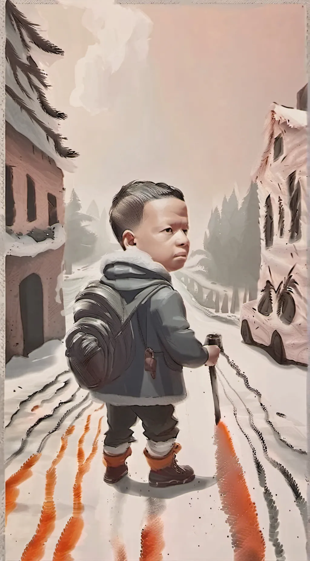 ai character: toe background