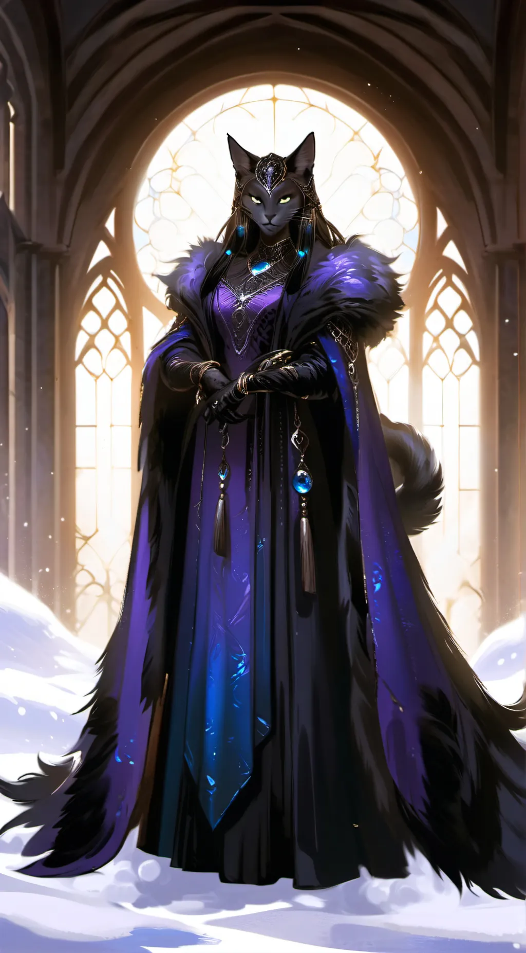 ai character: Shamora (Noble) background