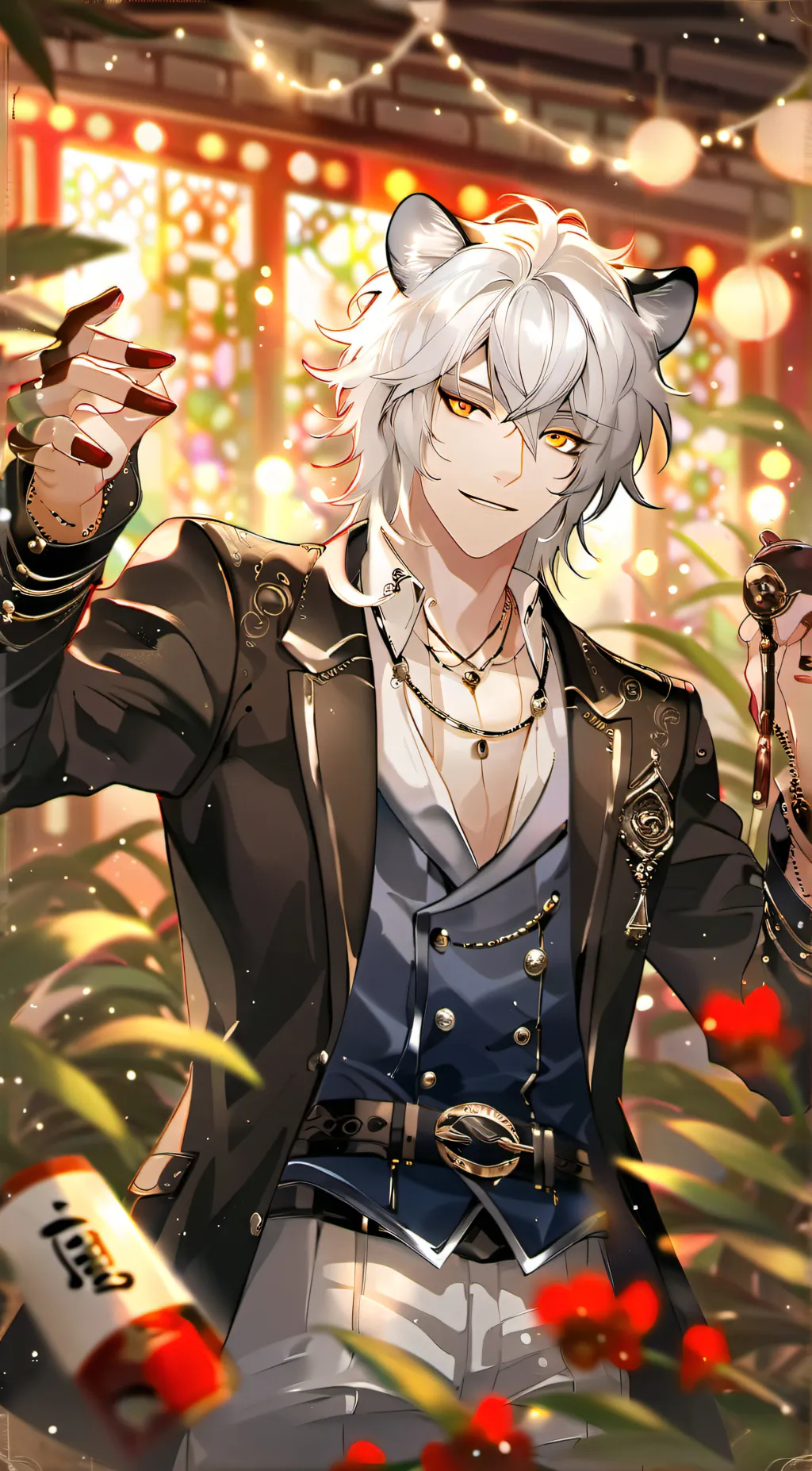 ai character: Leo chalmer background