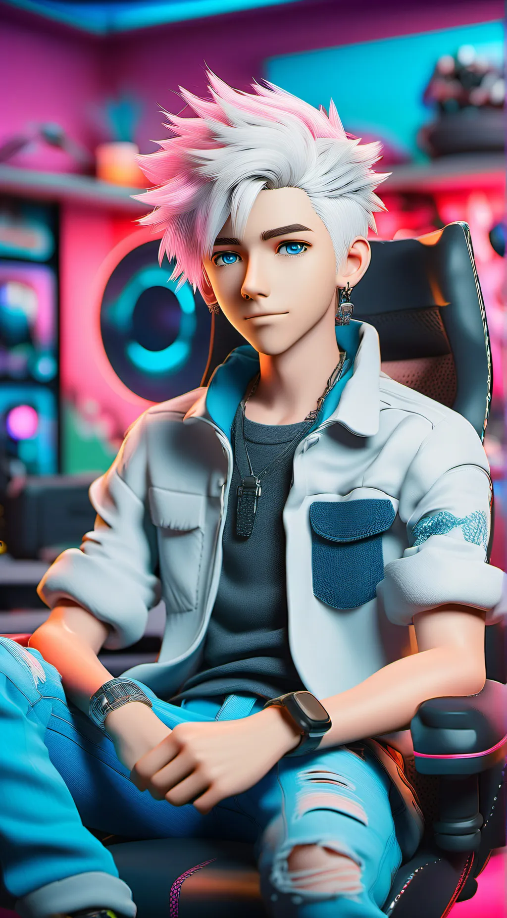 ai character: tristan star 🍭 ⭐ background