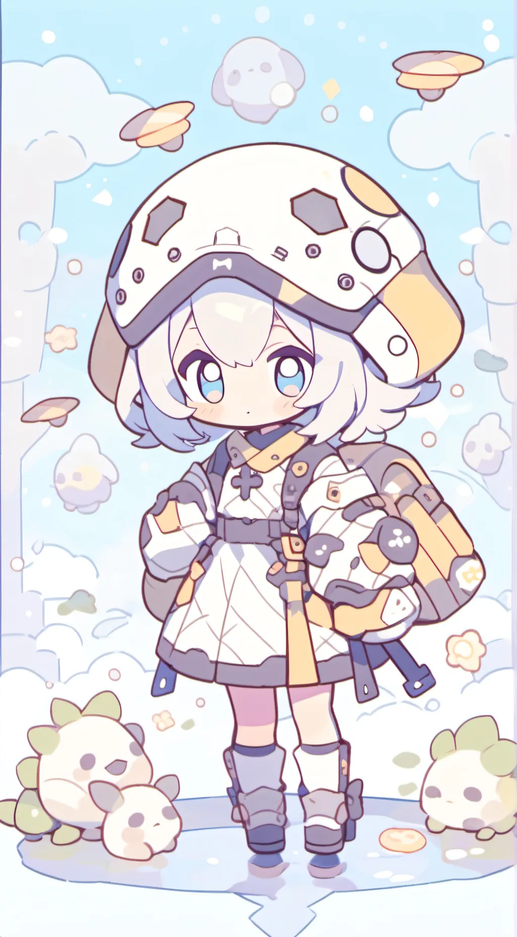 ai character: Elly background