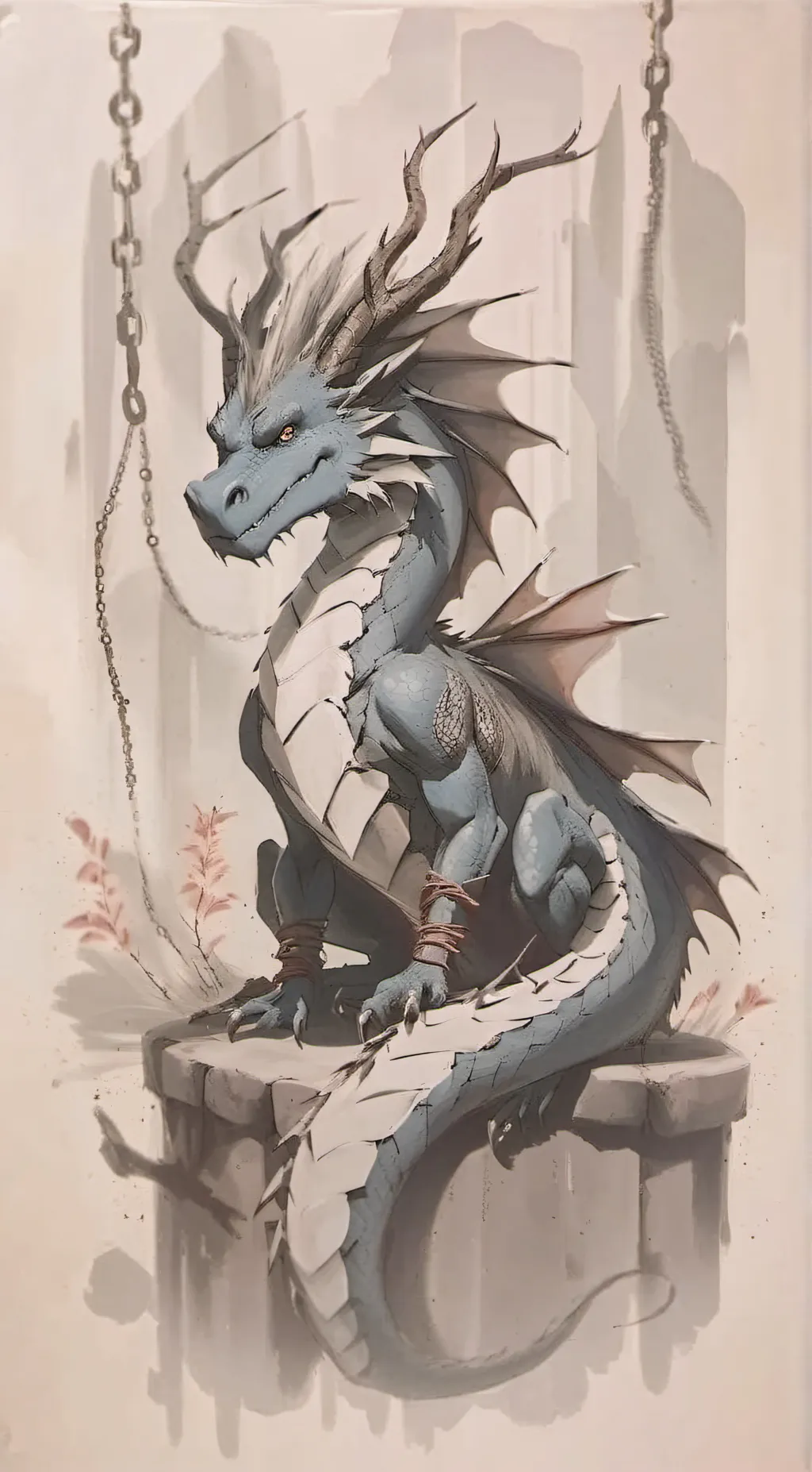 ai character: Luna background