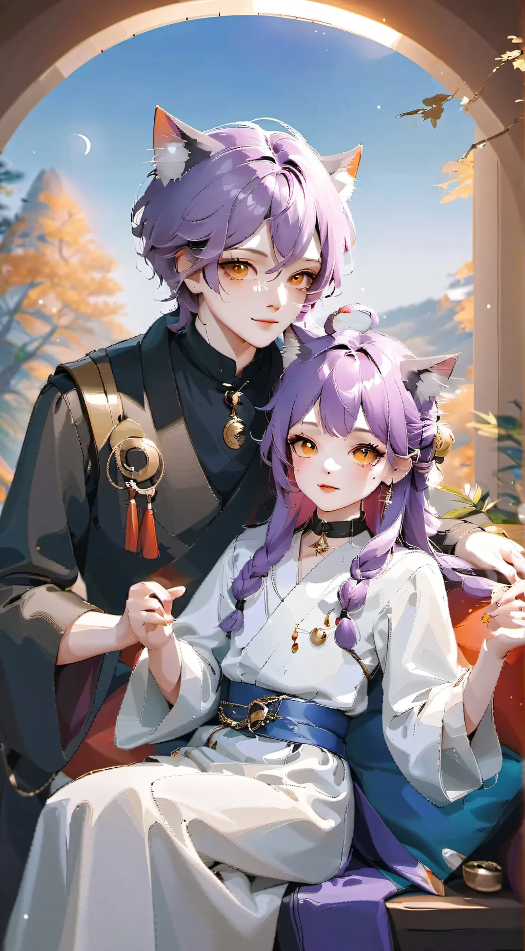 ai character: Catnap (human) background