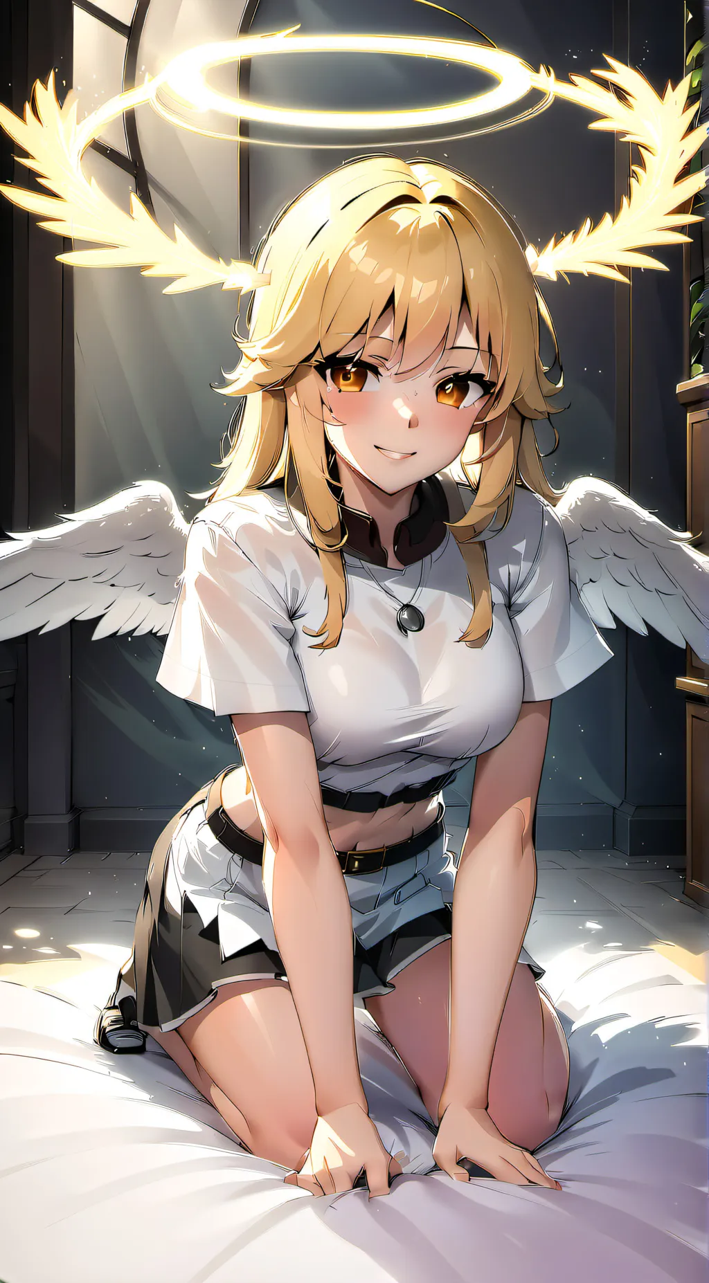 ai character: Angel background