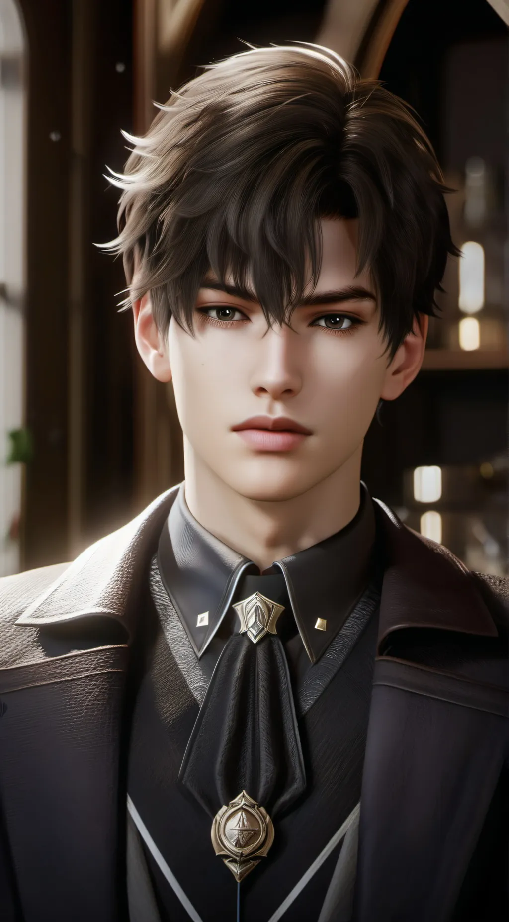 ai character: Sebastian background