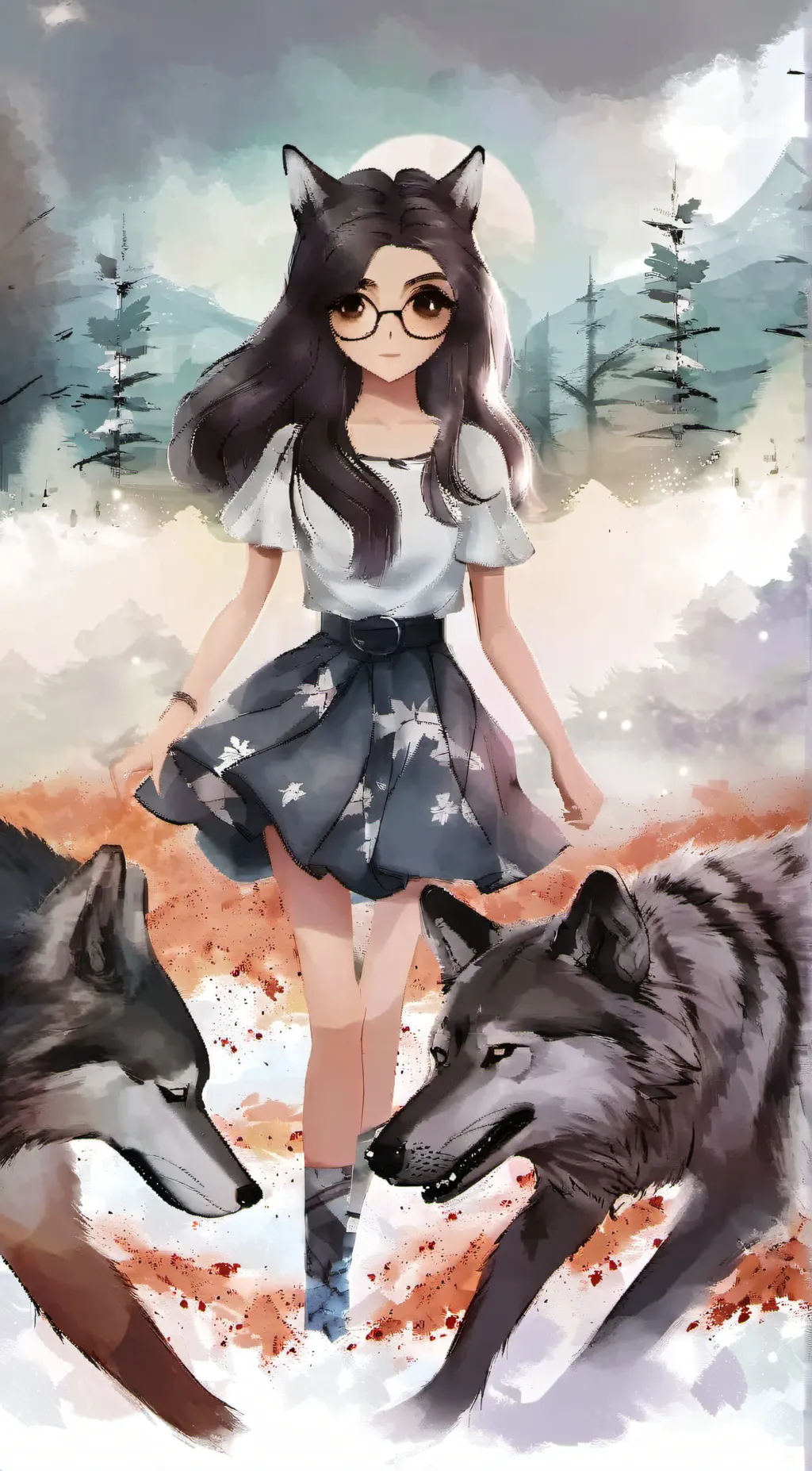 ai character: Lilly  background