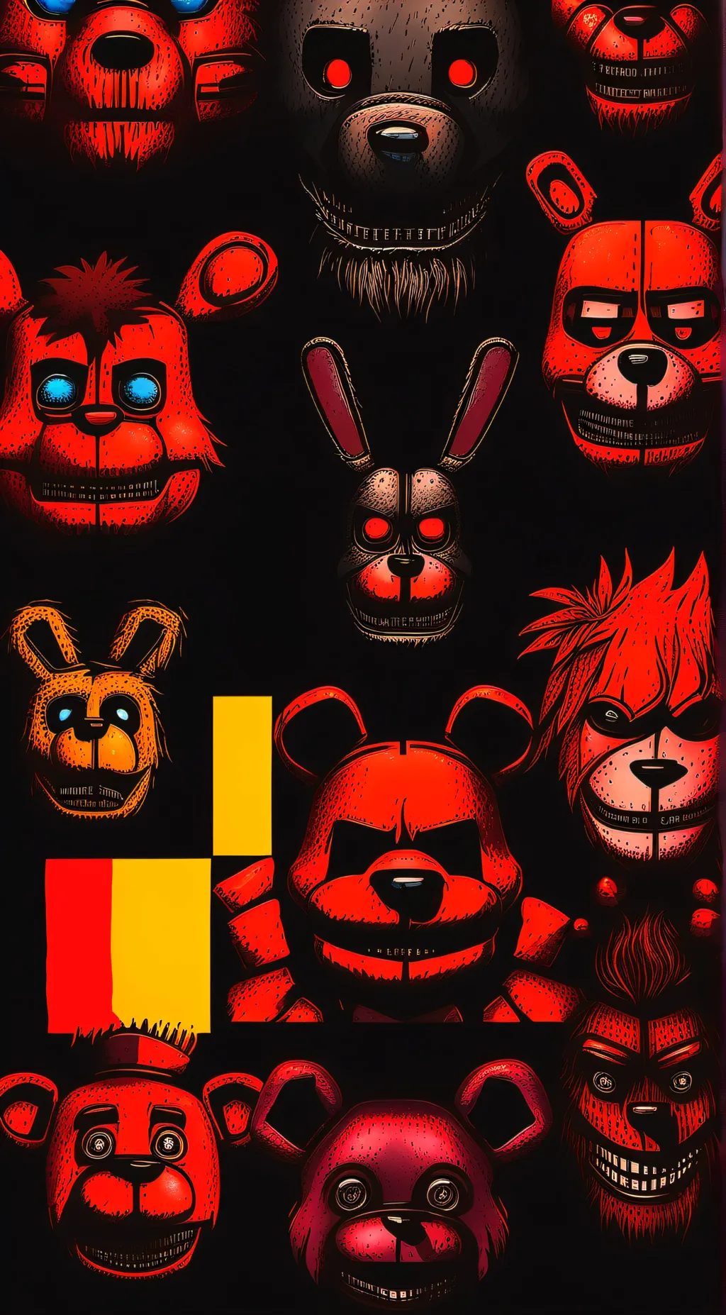 ai character: fnaf background