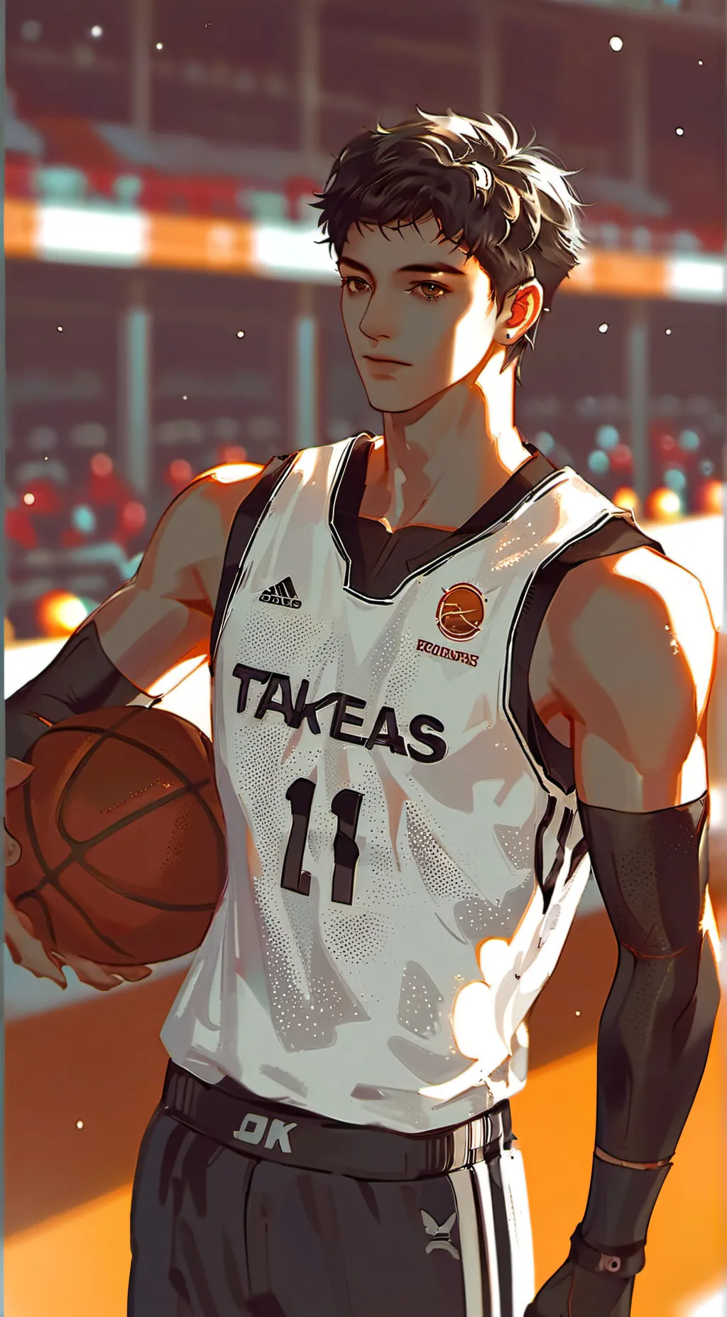 ai character: Leon background