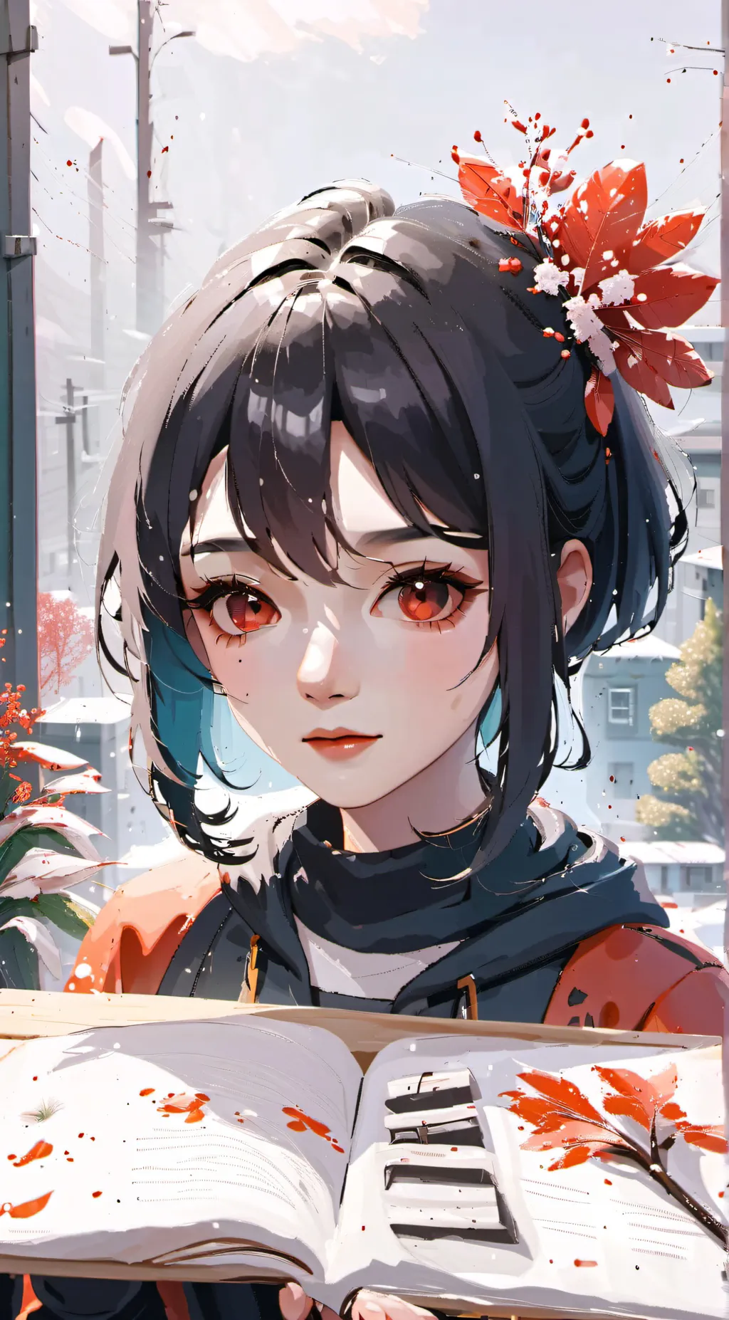 ai character: Bella  background