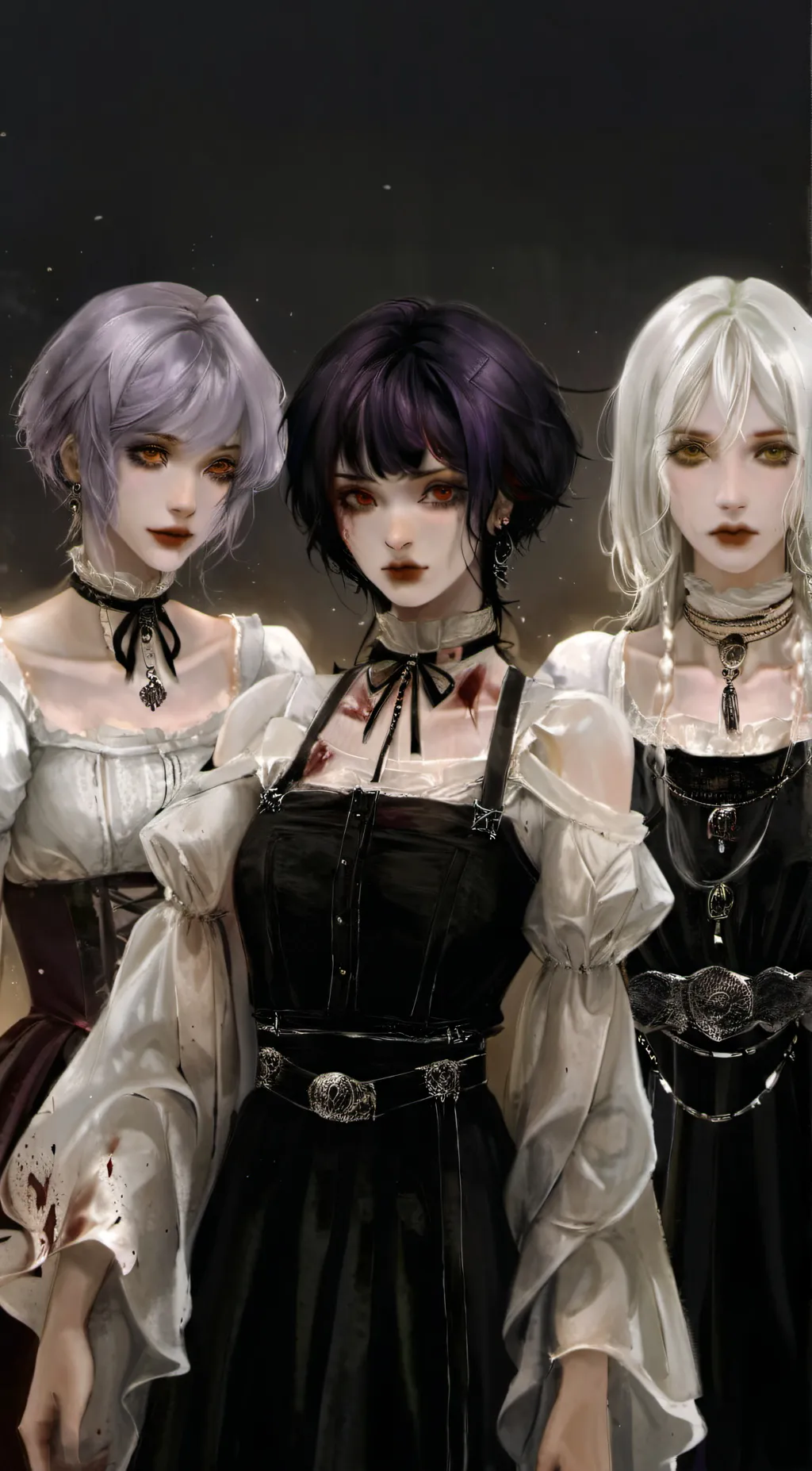 ai character: Akira,Macchio,Mico background