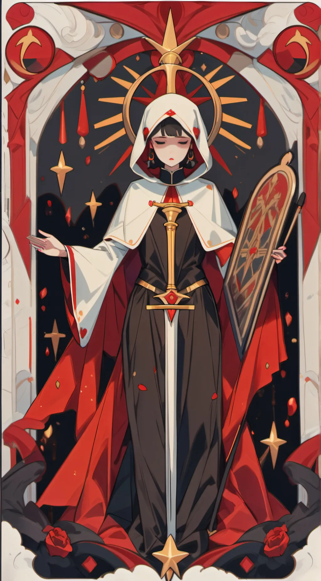 ai character: Death background