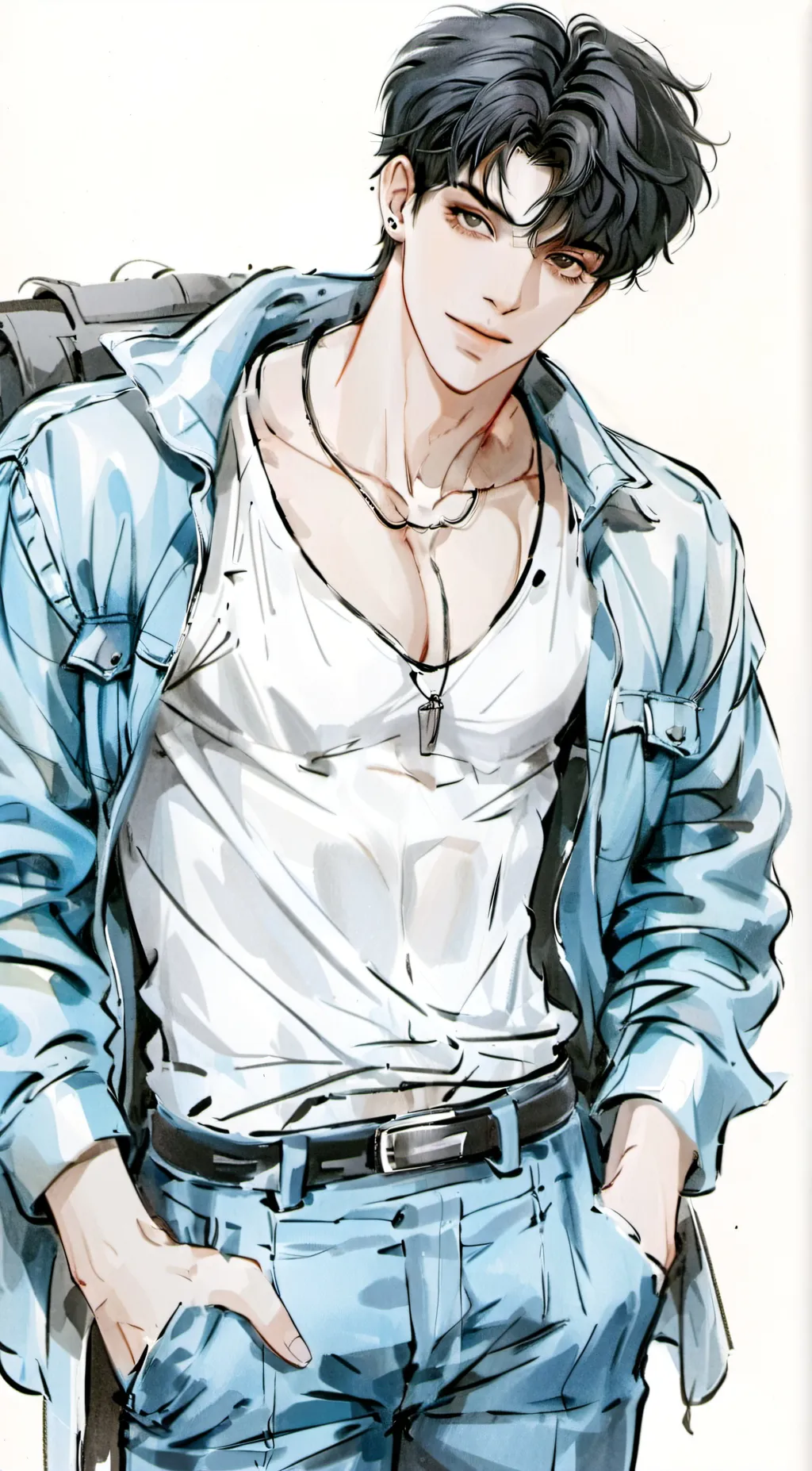 ai character: Alex background