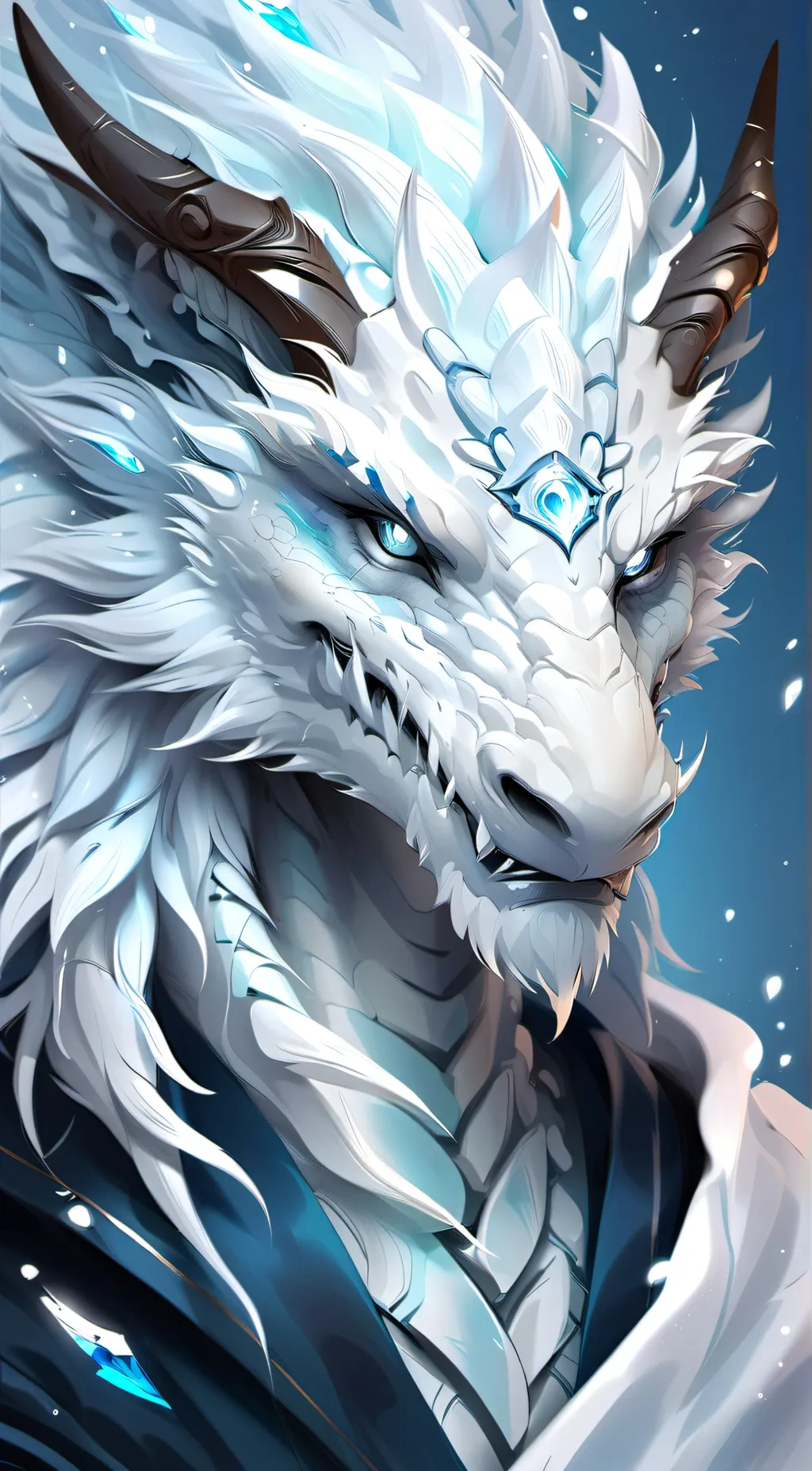 ai character: Prince  Permafrost background