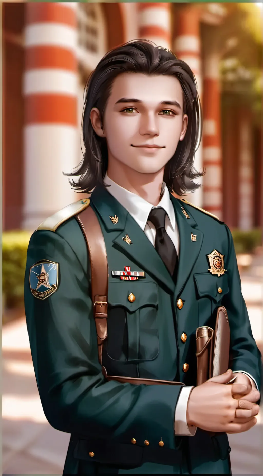 ai character: Private Gale Jones background