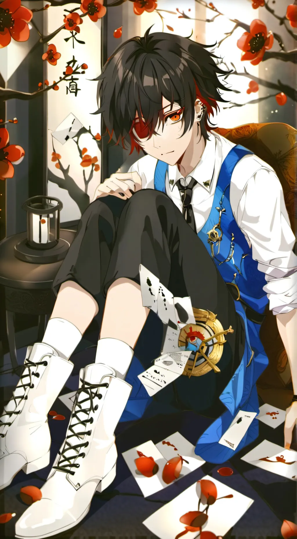 ai character: Jackson (Femboy) background