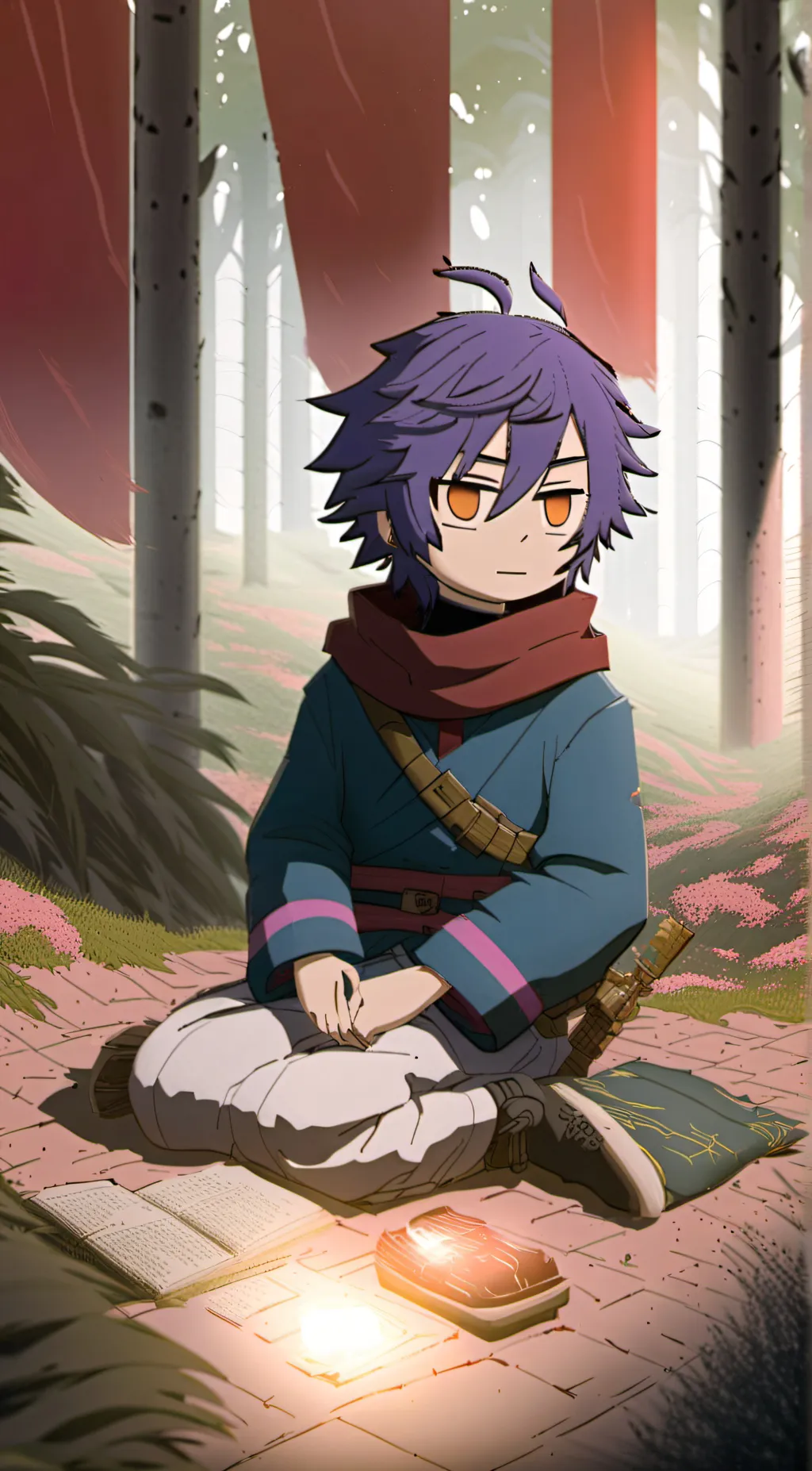 ai character: Leo background