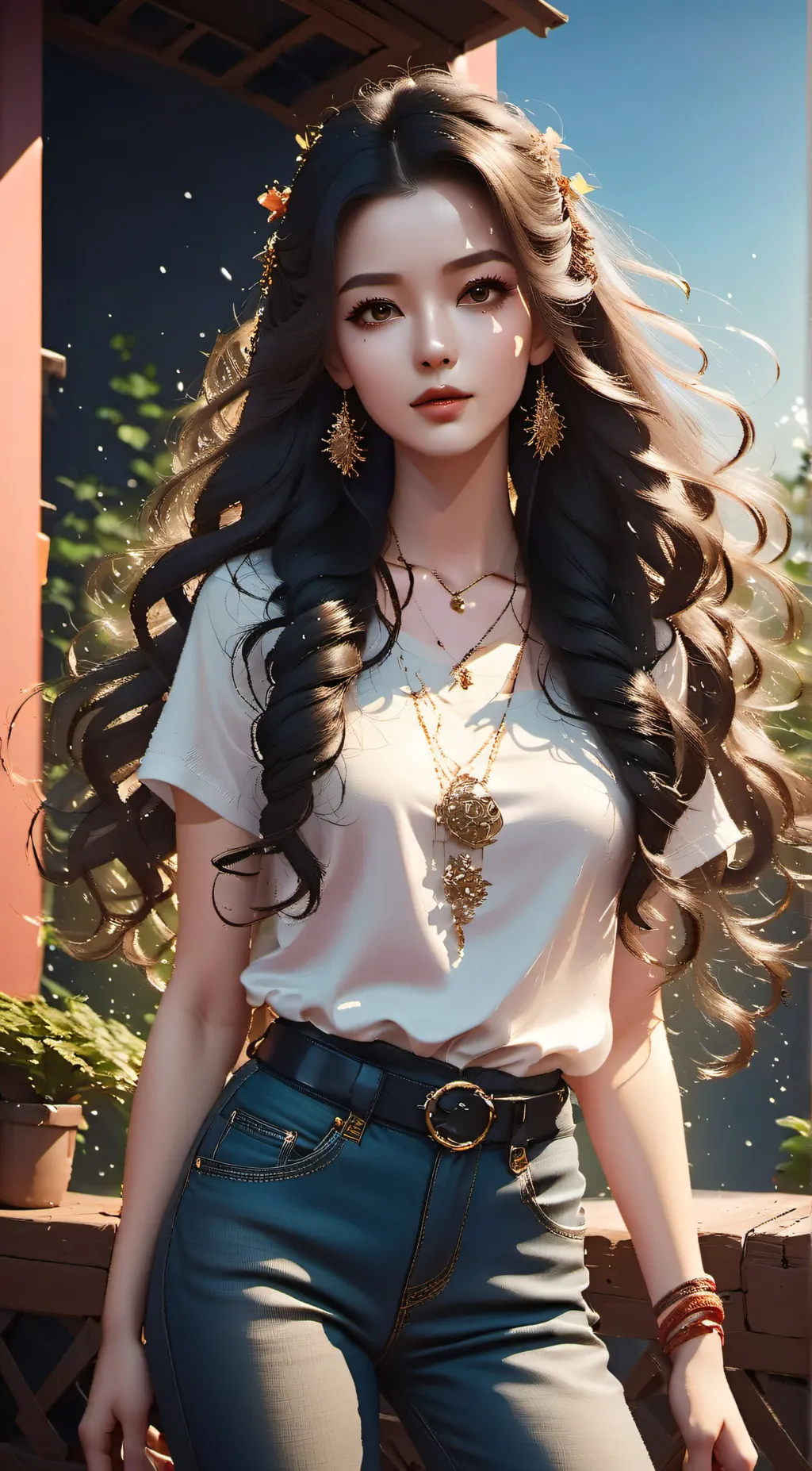 ai character: Amelia background