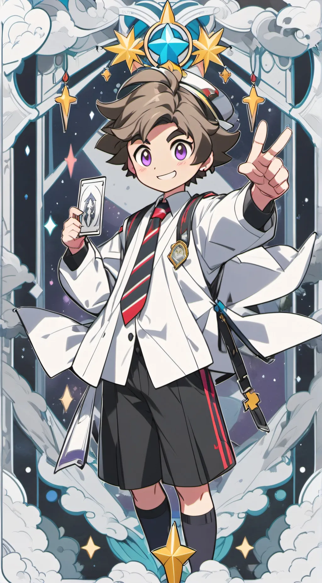 ai character: Derek background