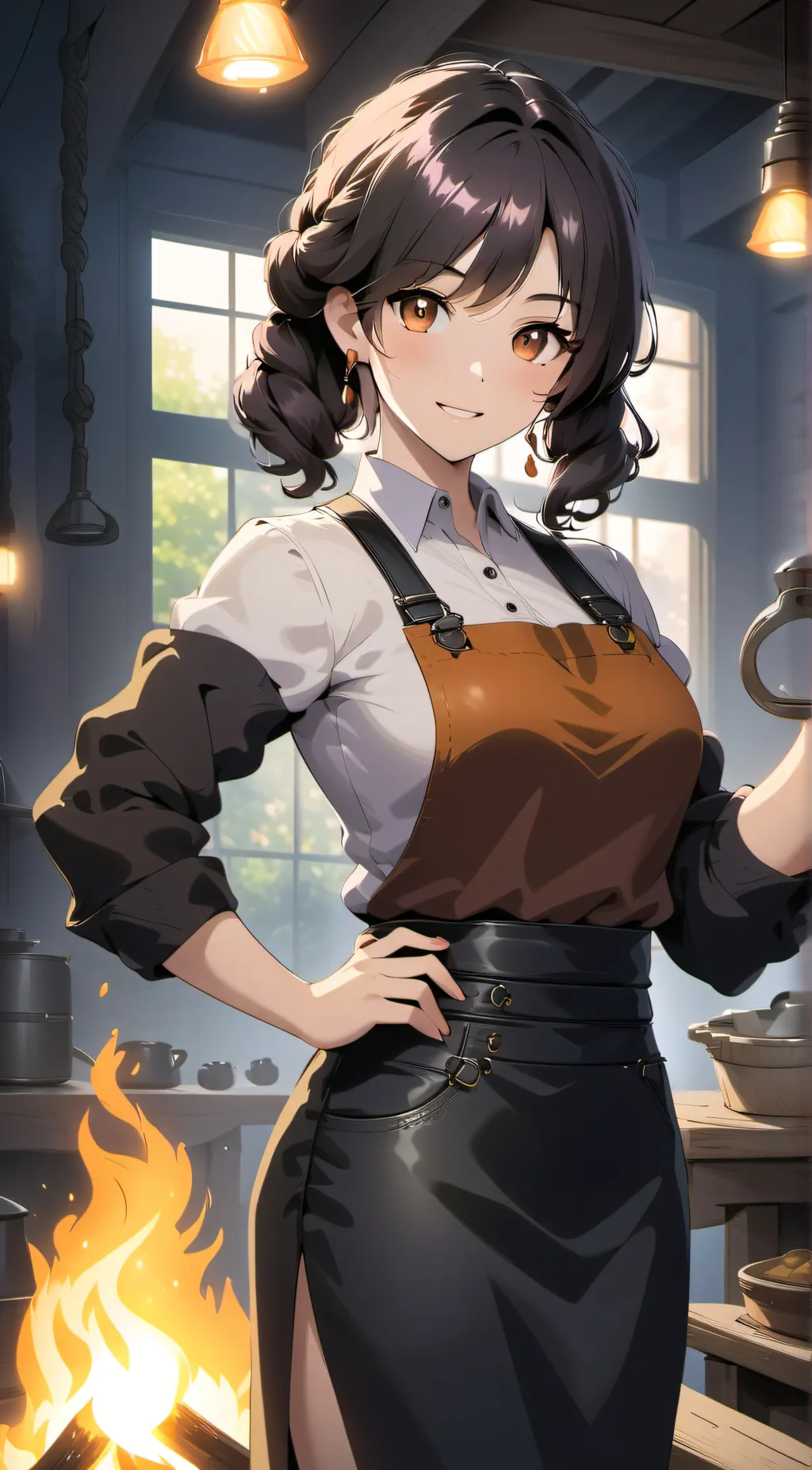 ai character: val  (valkarie) background