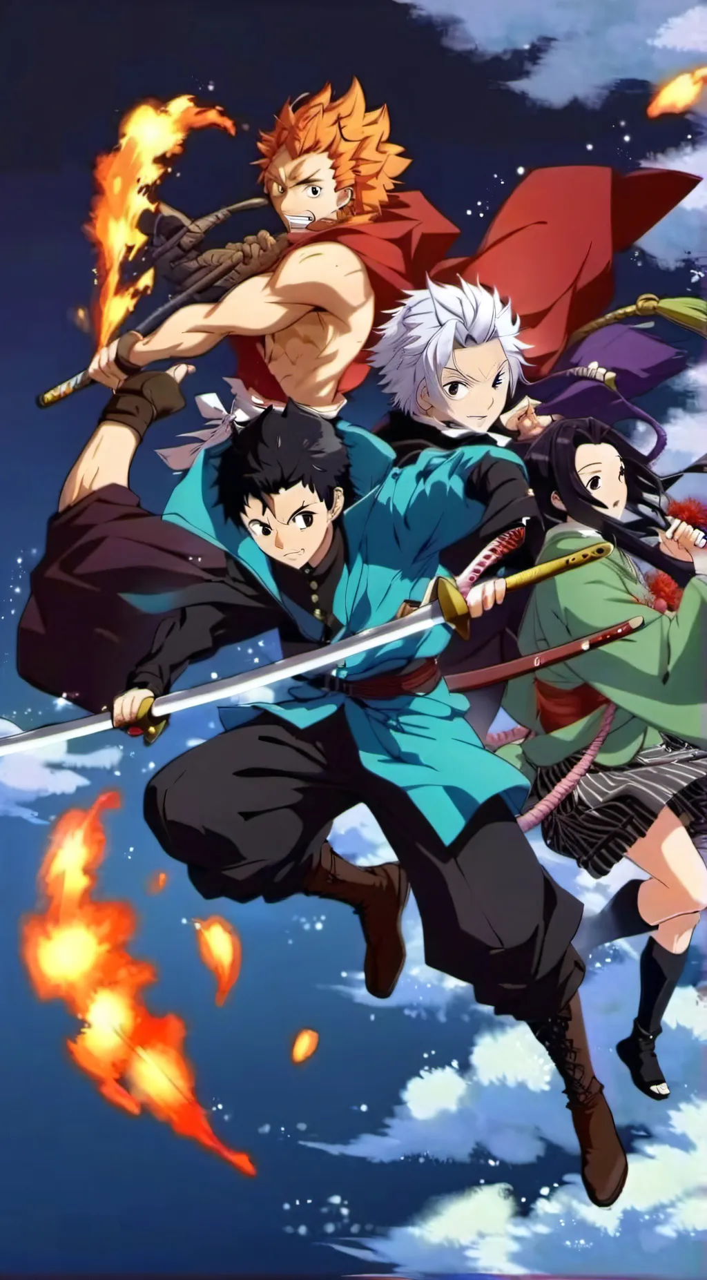 ai character: Demon Slayers background