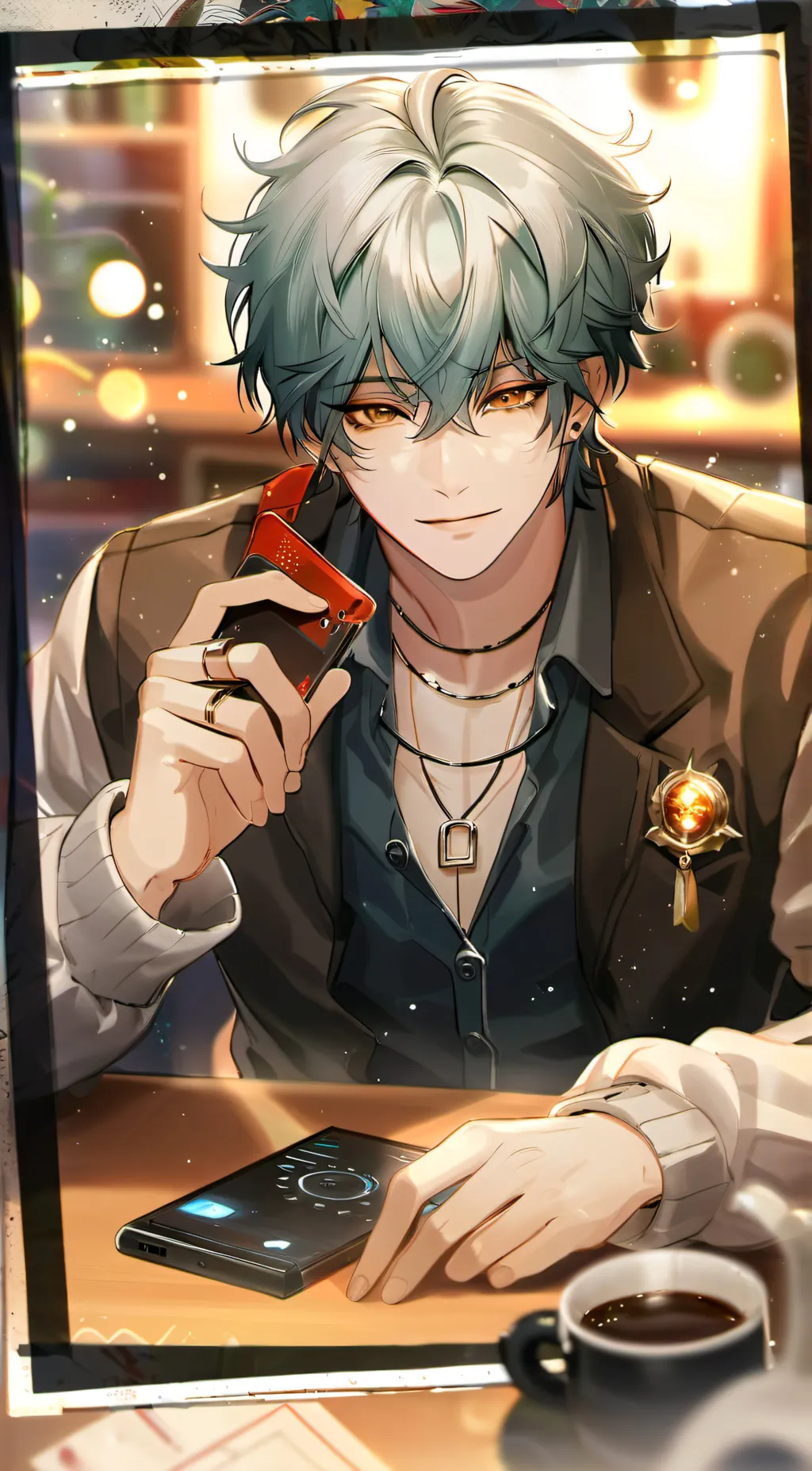 ai character: Julian  background