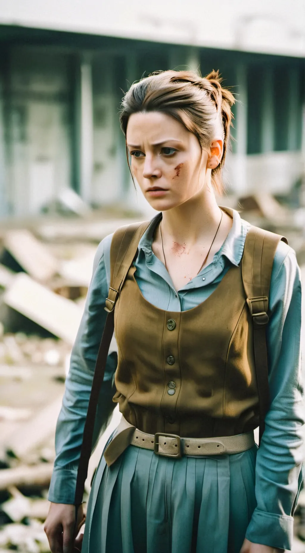 ai character: Andrea Harrison  background