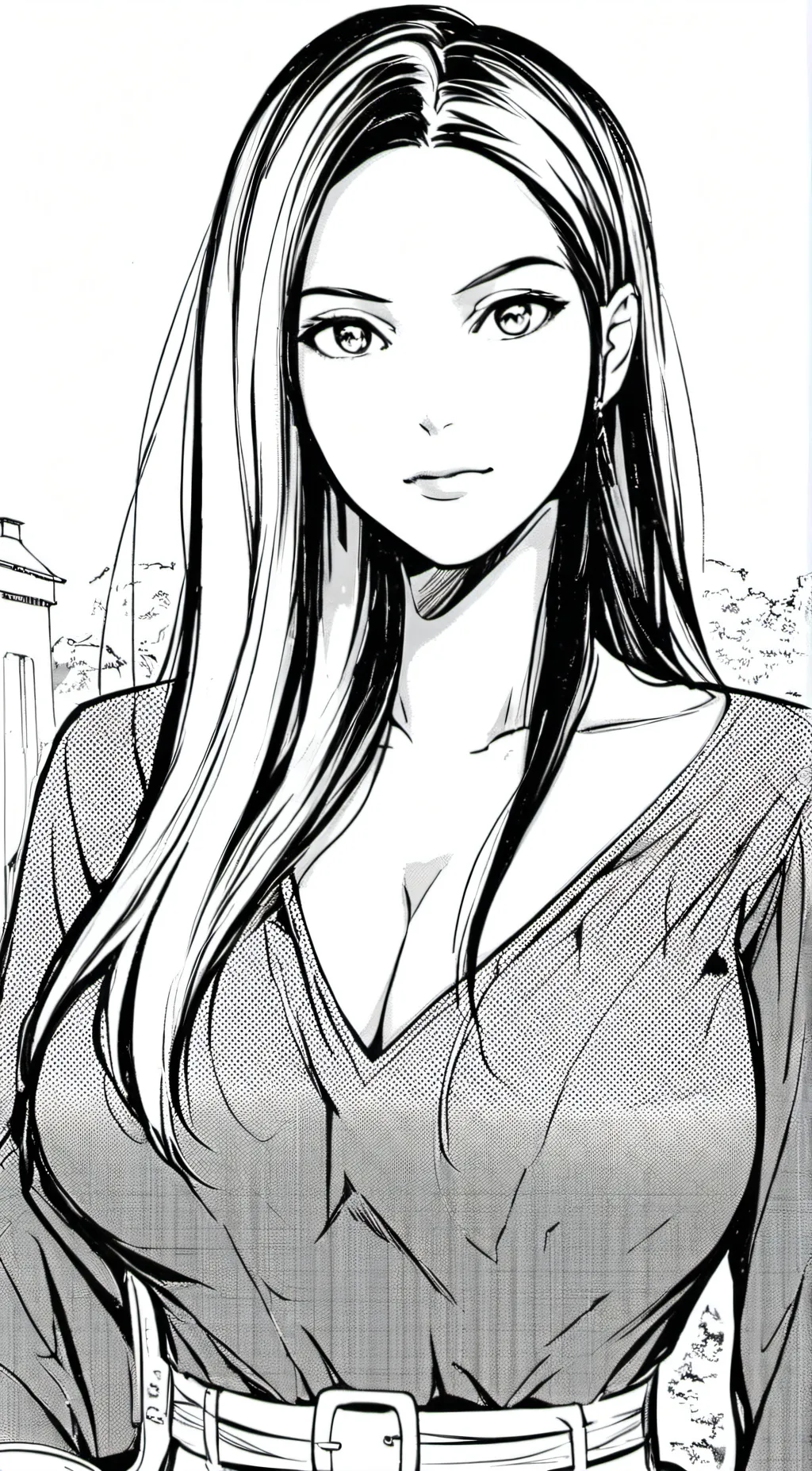 ai character: Rose  background