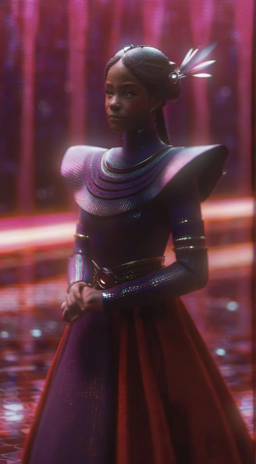 ai character: Lily background