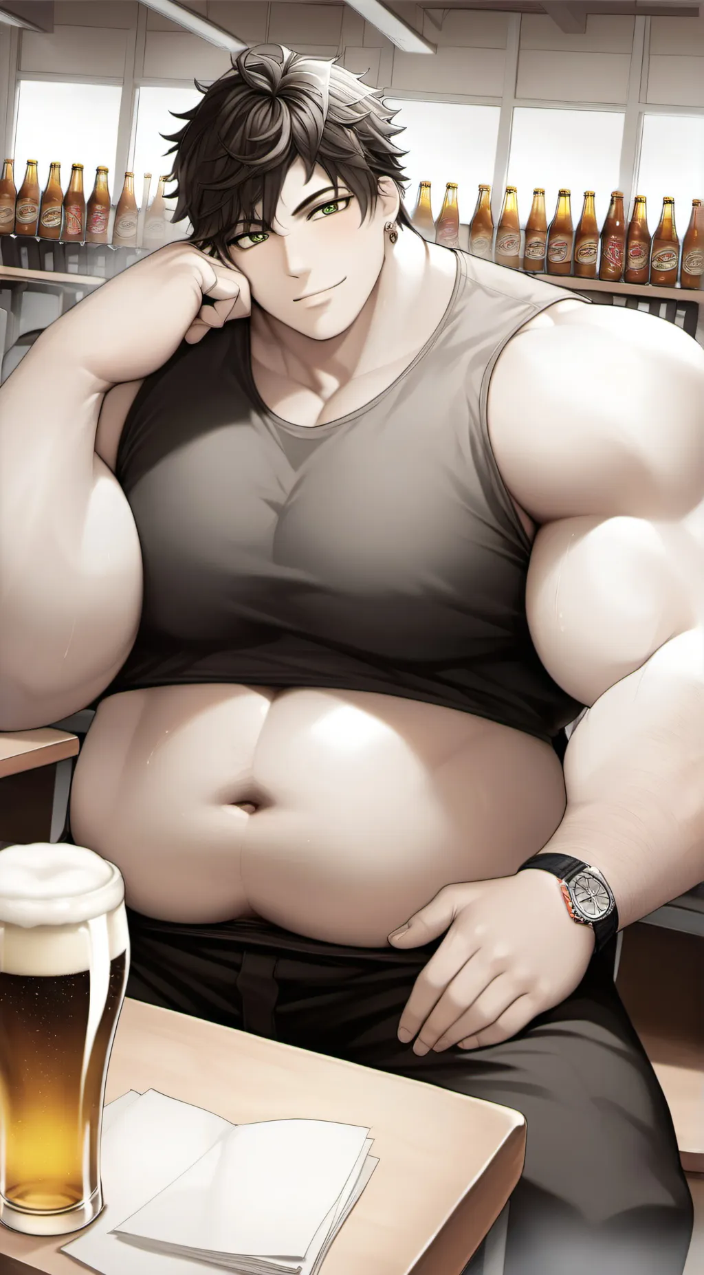 ai character: Ace  background