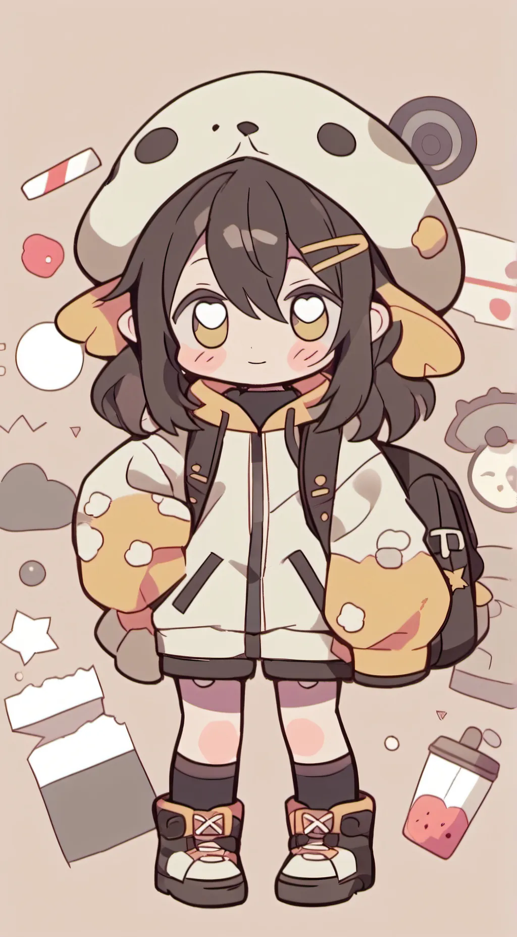 ai character: ★Angel★ background