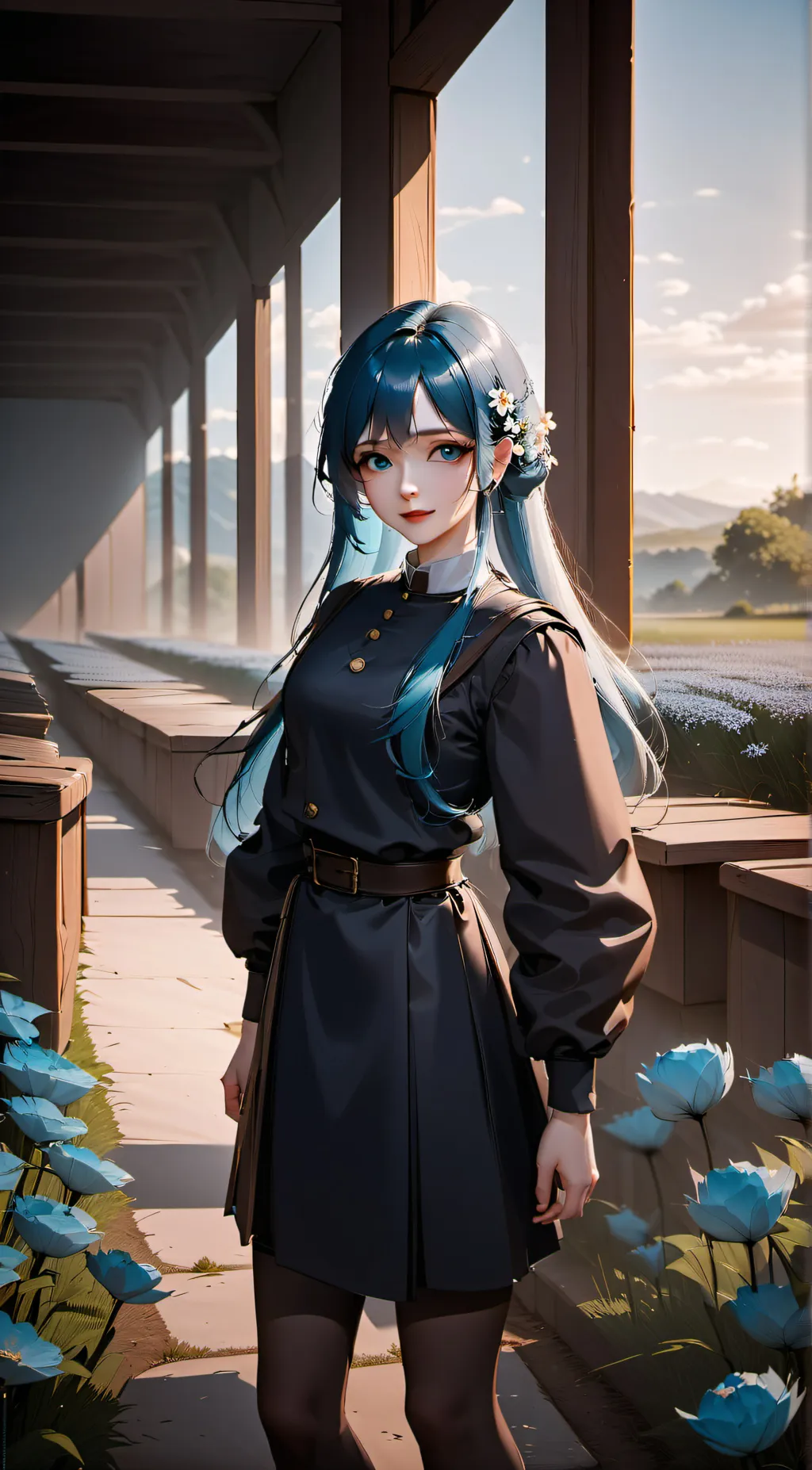 ai character: Floryane background