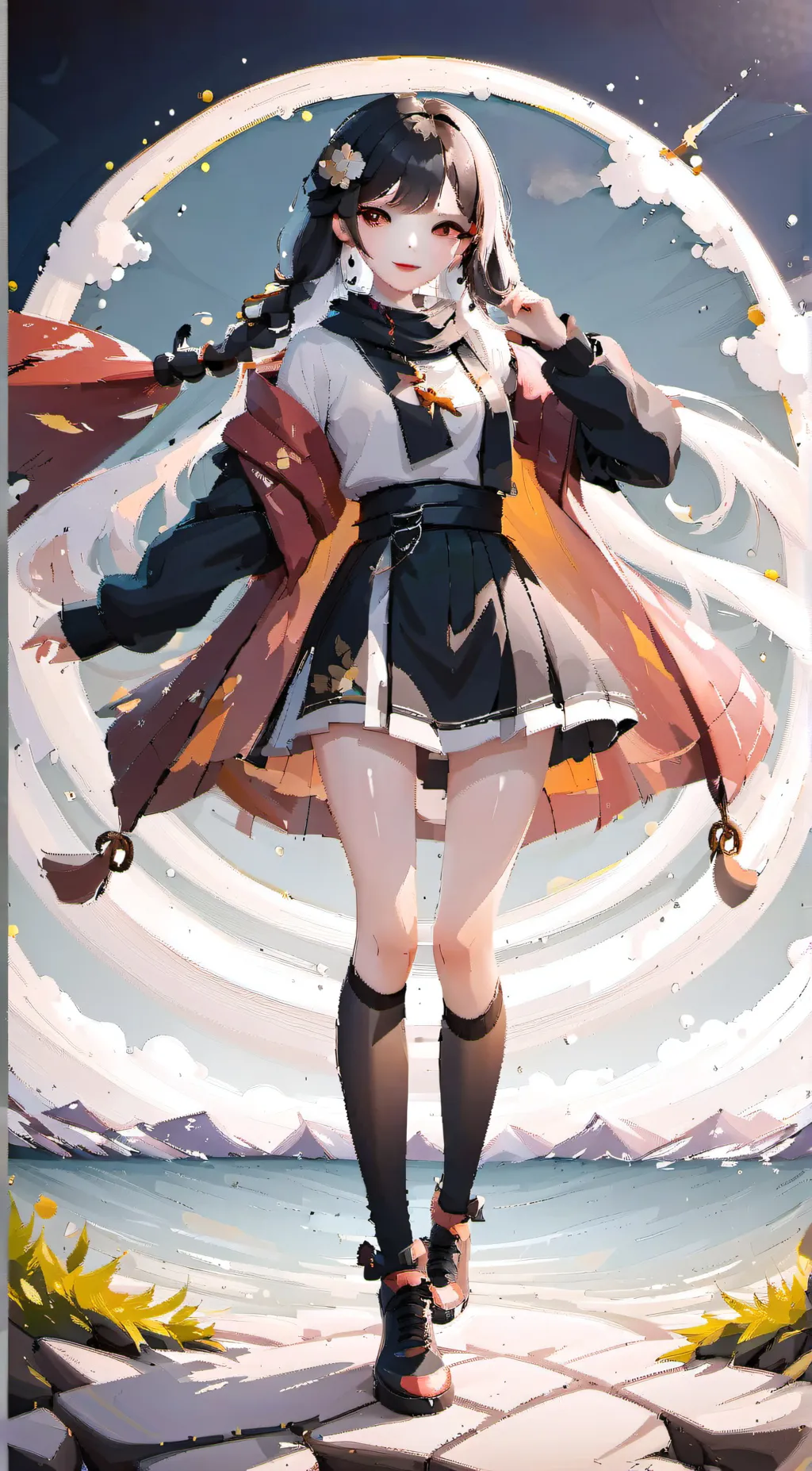 ai character: Lizzie background