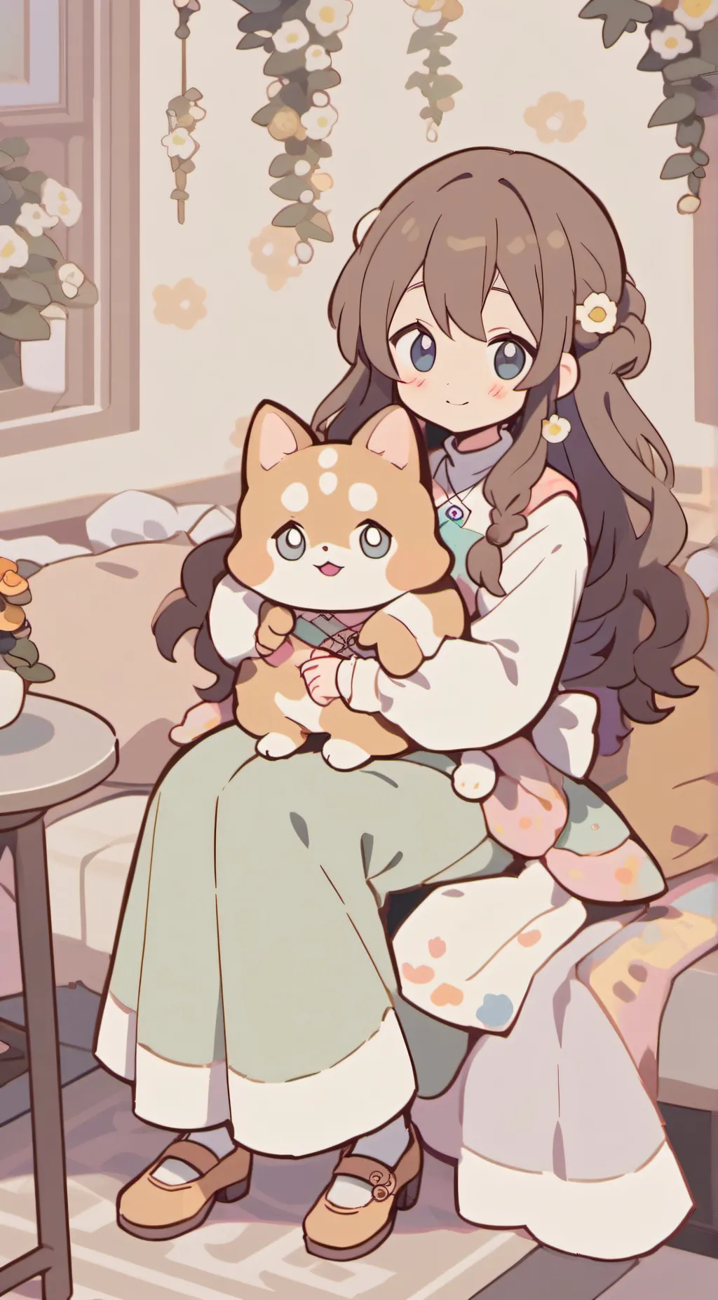 ai character: Kinsley background